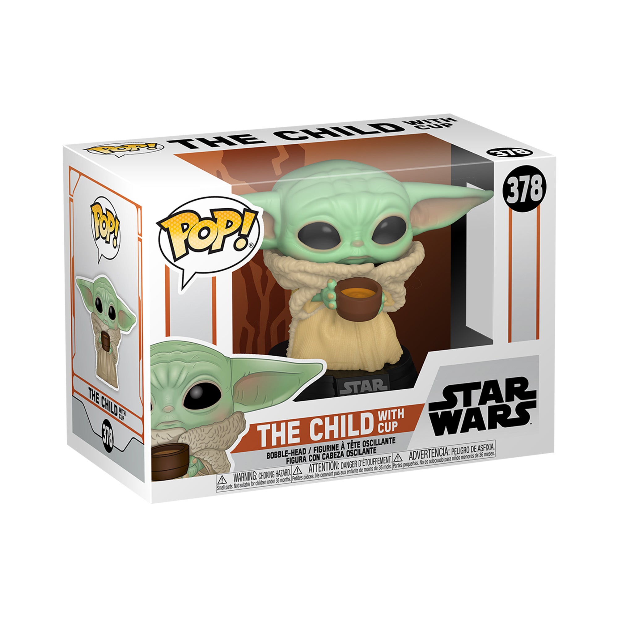 Funko Pop The Child Baby Yoda With Cup The Mandalorian - 378