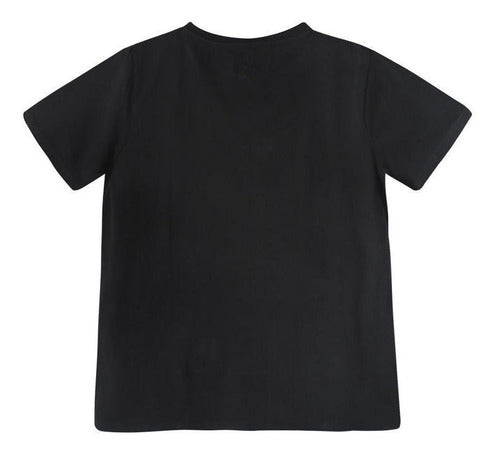 Polera Mujer Star Negro Metallica