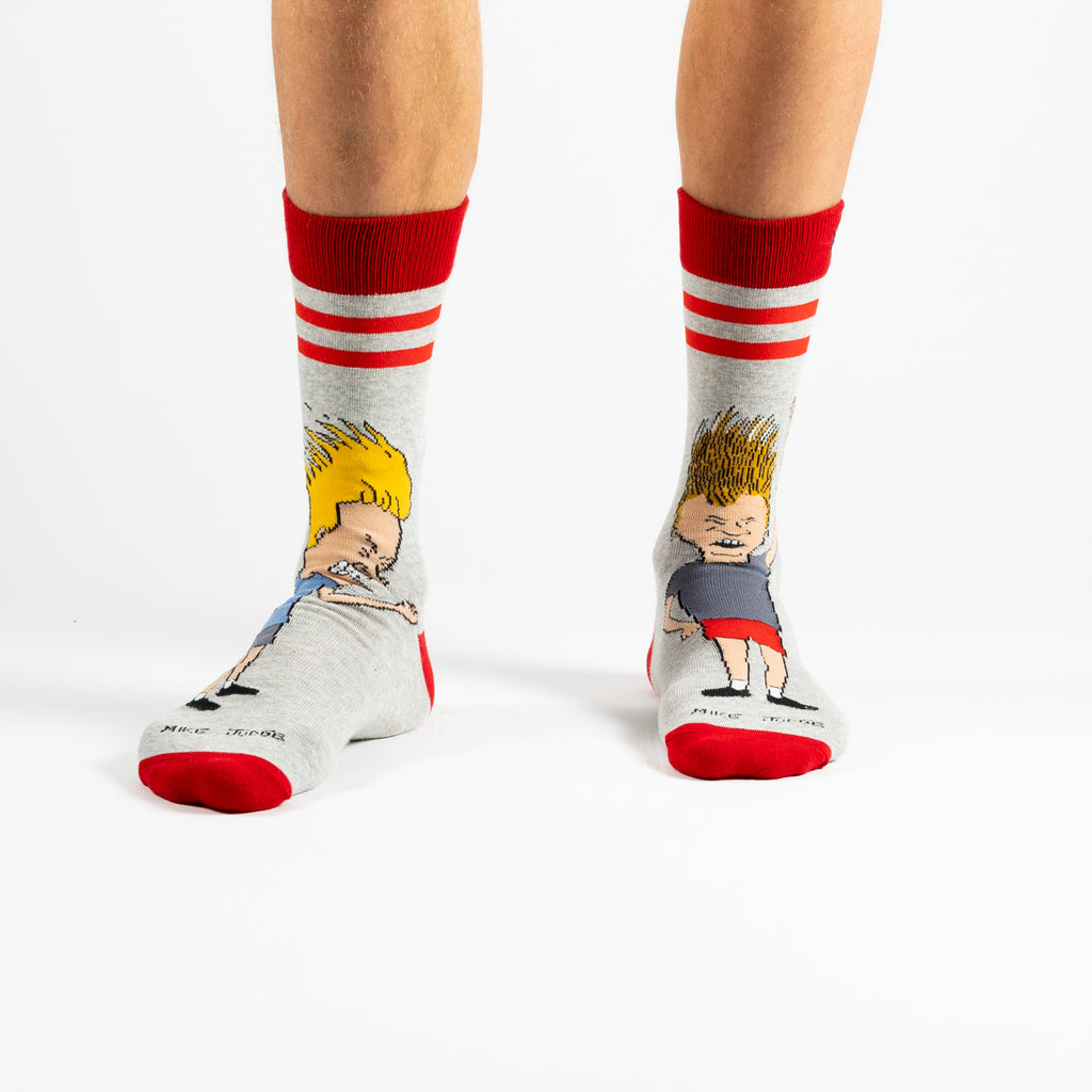 Pack Calcetines Hombre Gris Beavis and Butt Head