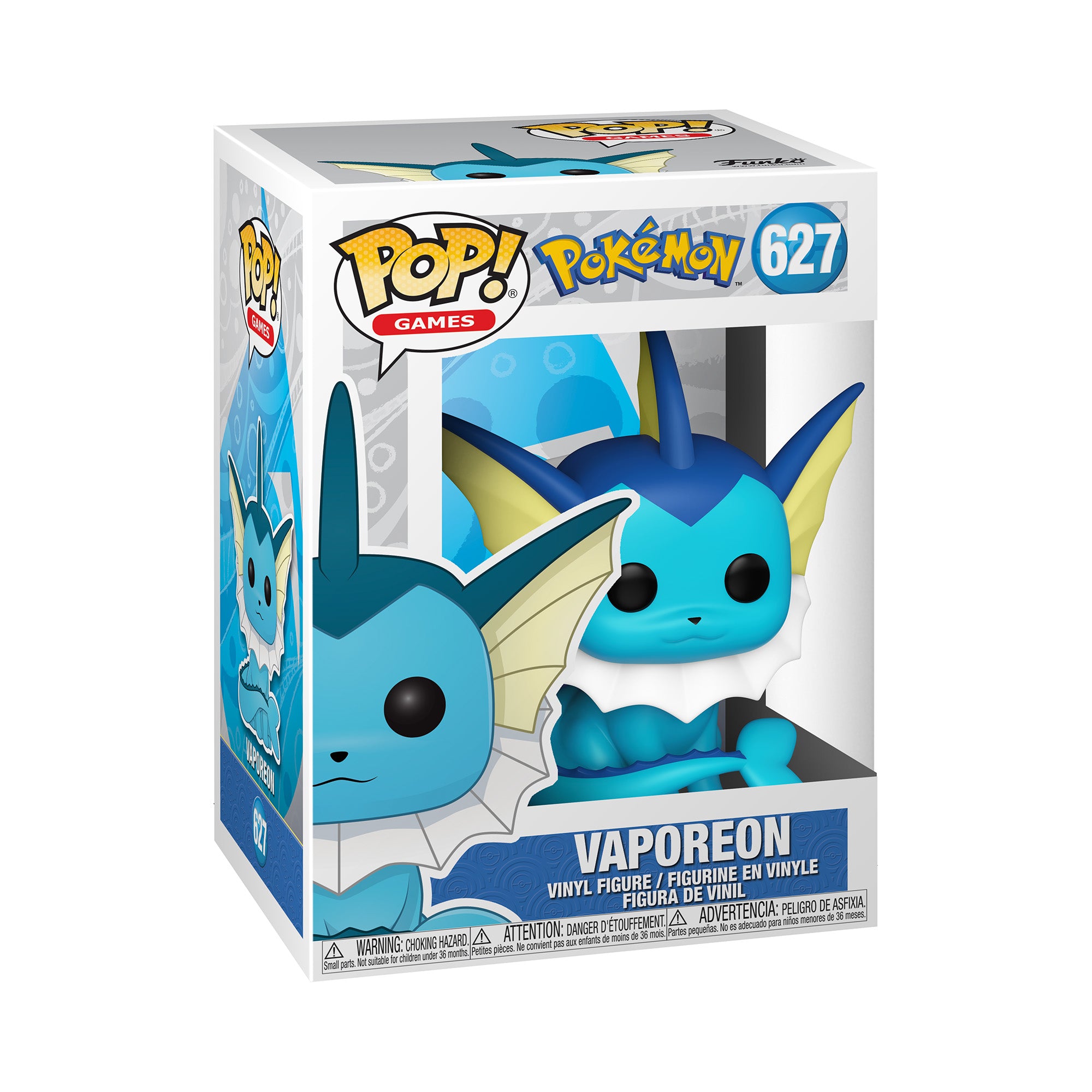 Funko Pop Pokemon Vaporeon - 627