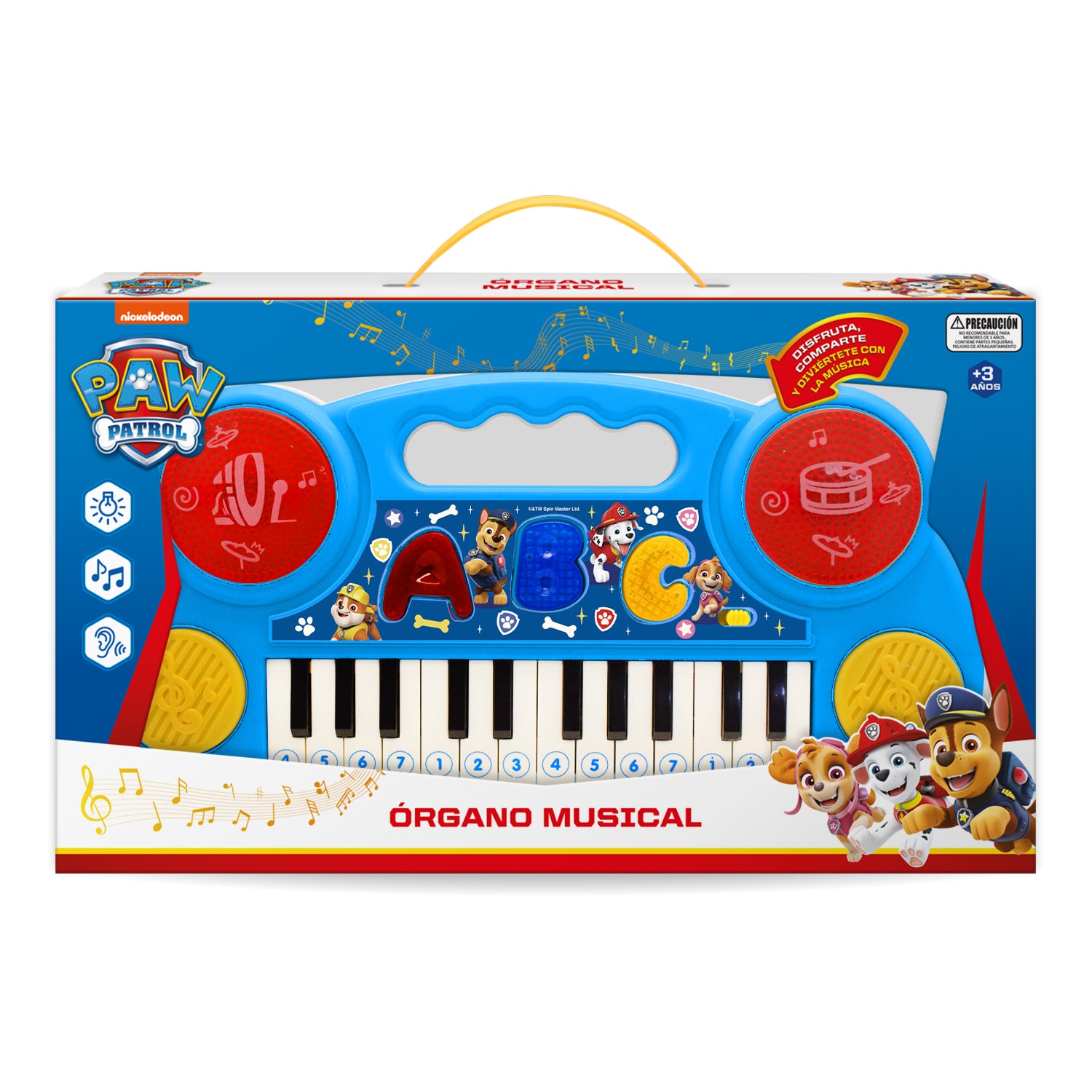 Órgano Musical Infantil Paw Patrol