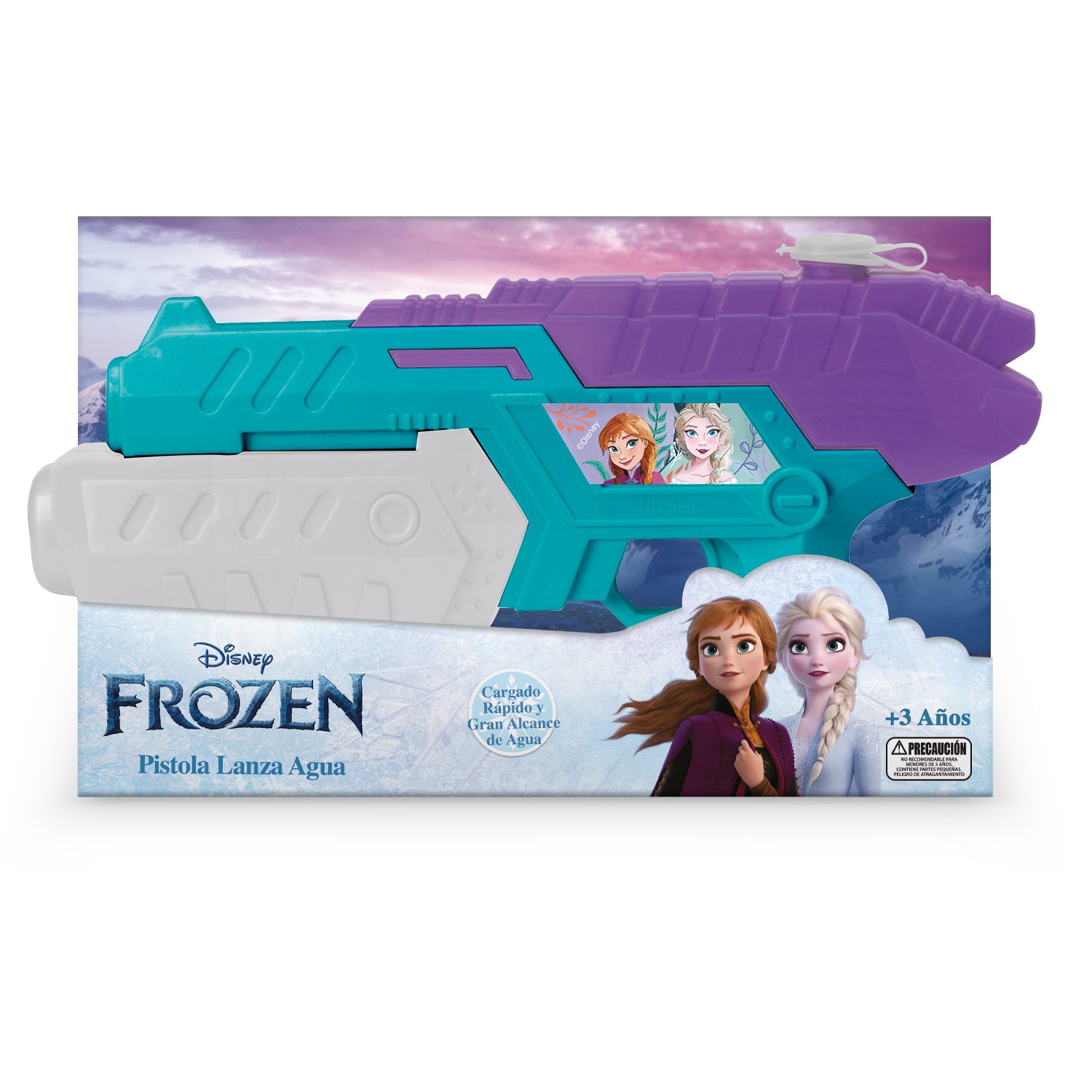 Pistola Lanza Agua 33X18 Cms Frozen Disney