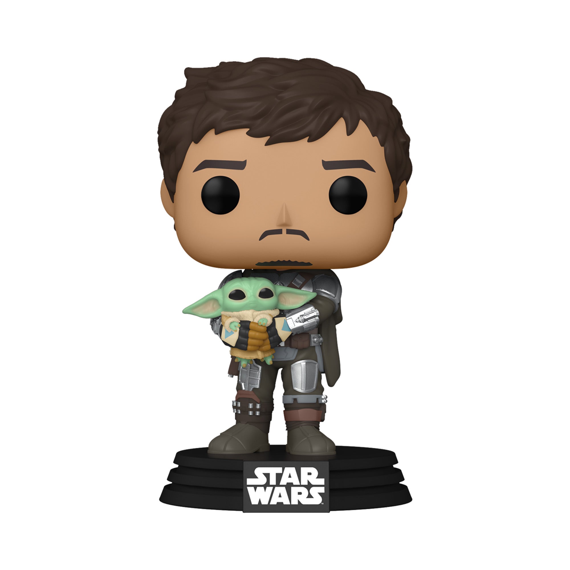 Funko Pop Mando Holding Child The Mandalorian - 461
