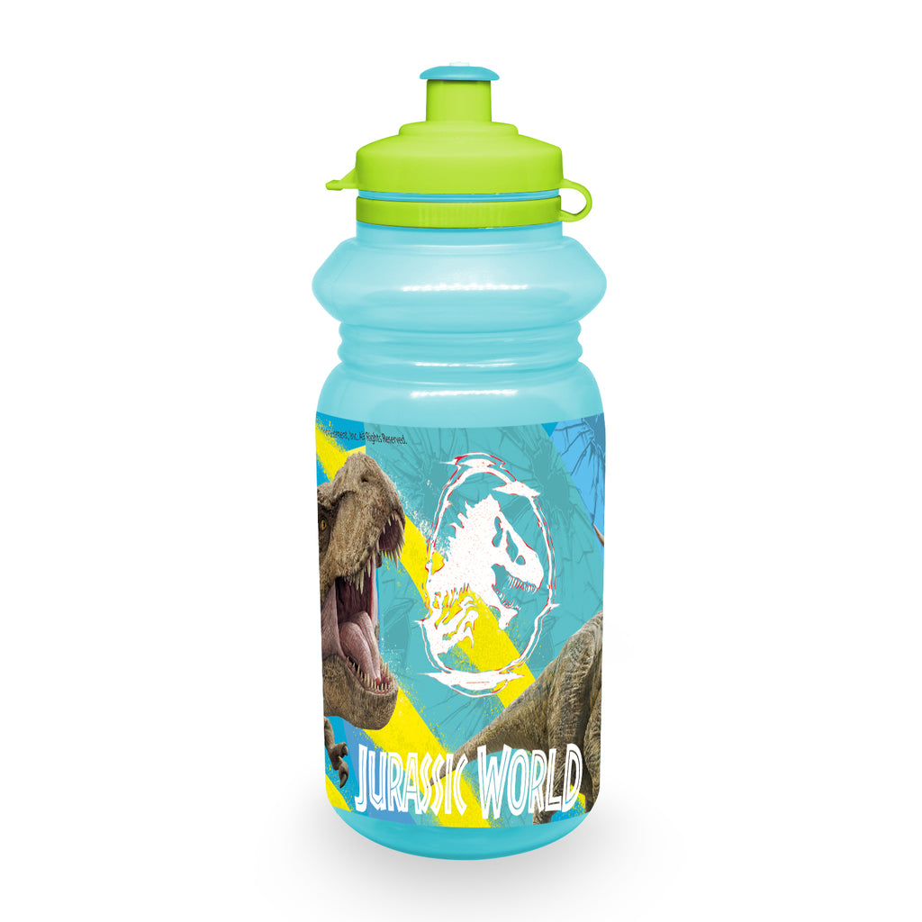 Botella 520 ml Jurassic Park Celeste