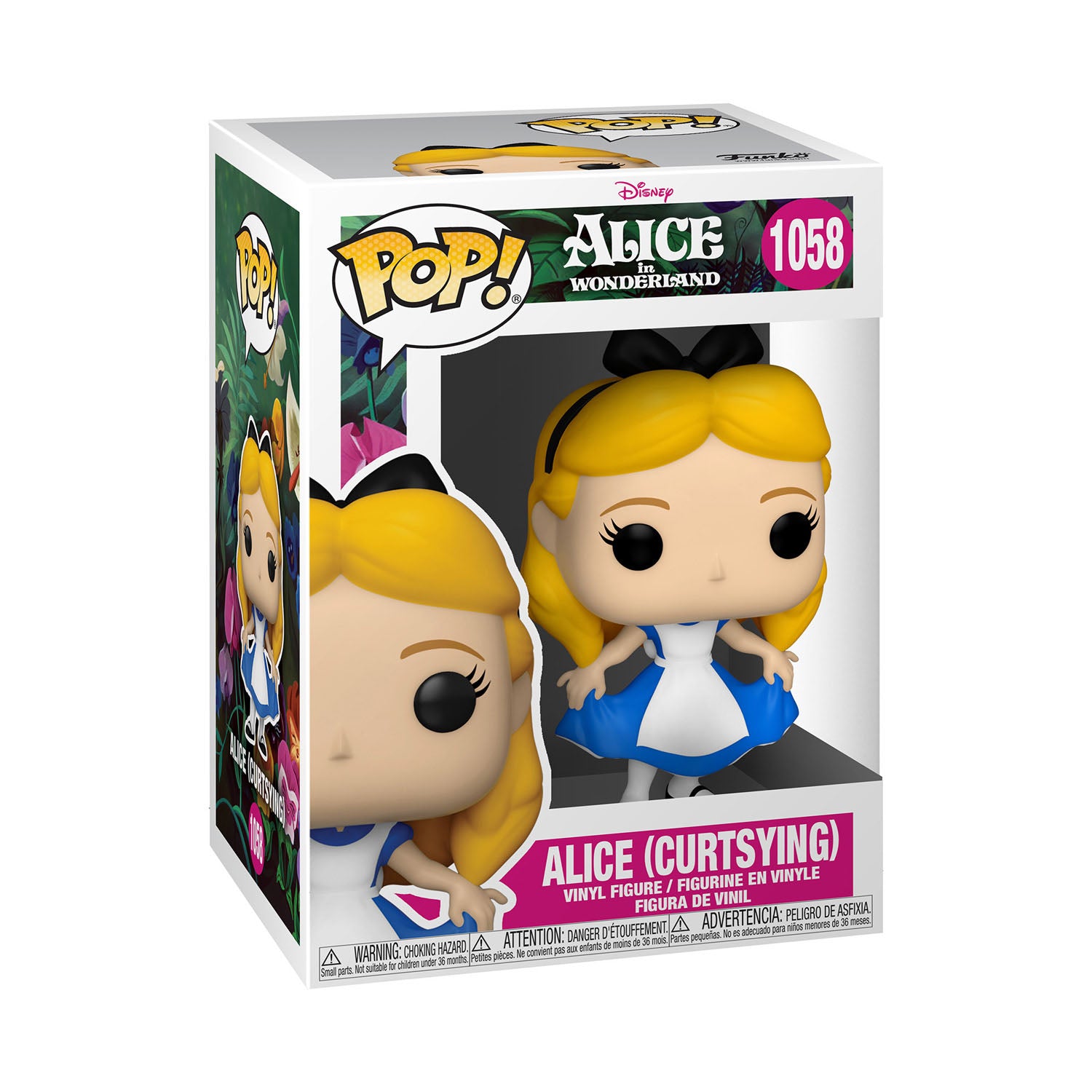 Funko Pop Alicia en el Pais de las Maravillas Disney - 1058