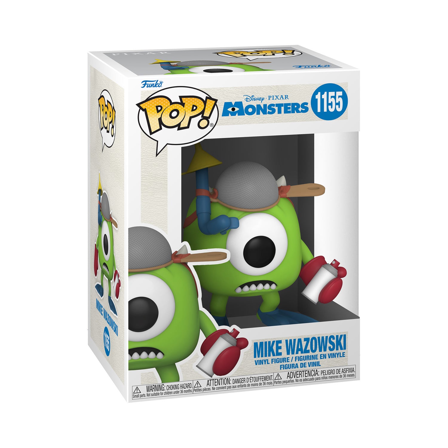 Funko Pop Disney Monster Inc Mike Guantes modelo 1155