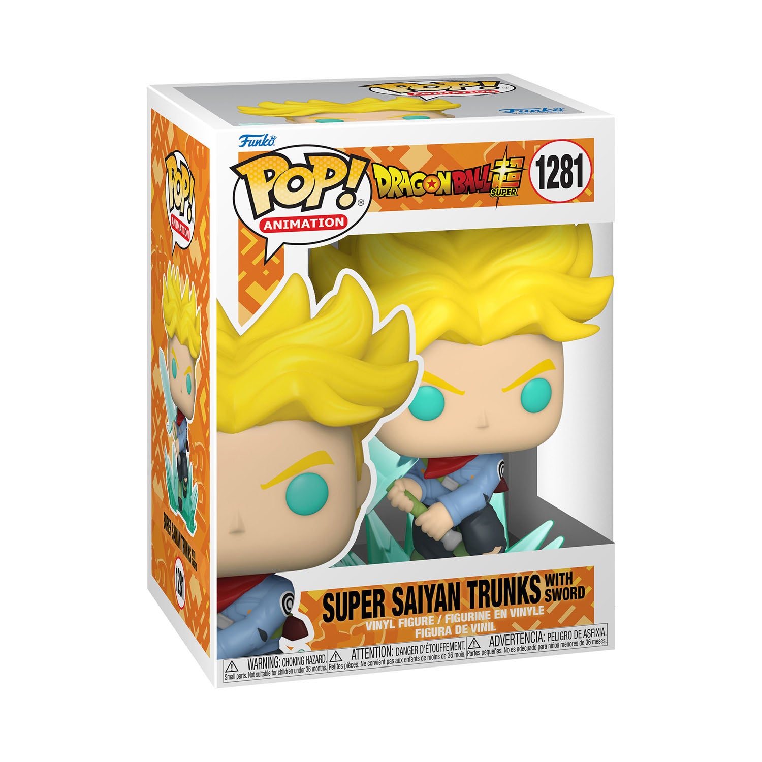 Funko Super Saiyan Trunks WS Word Dragon Ball Super - 1281