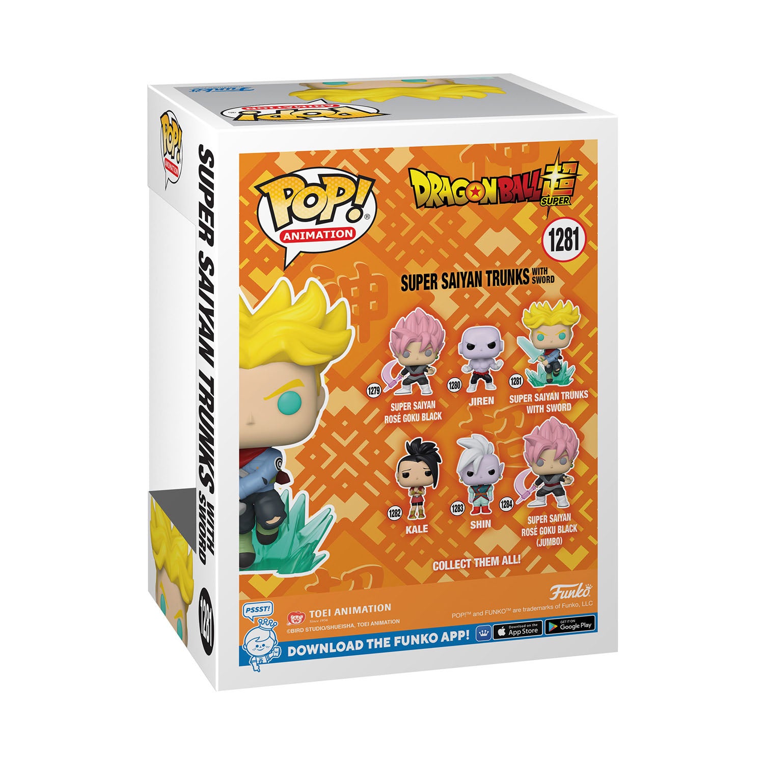Funko Super Saiyan Trunks WS Word Dragon Ball Super - 1281