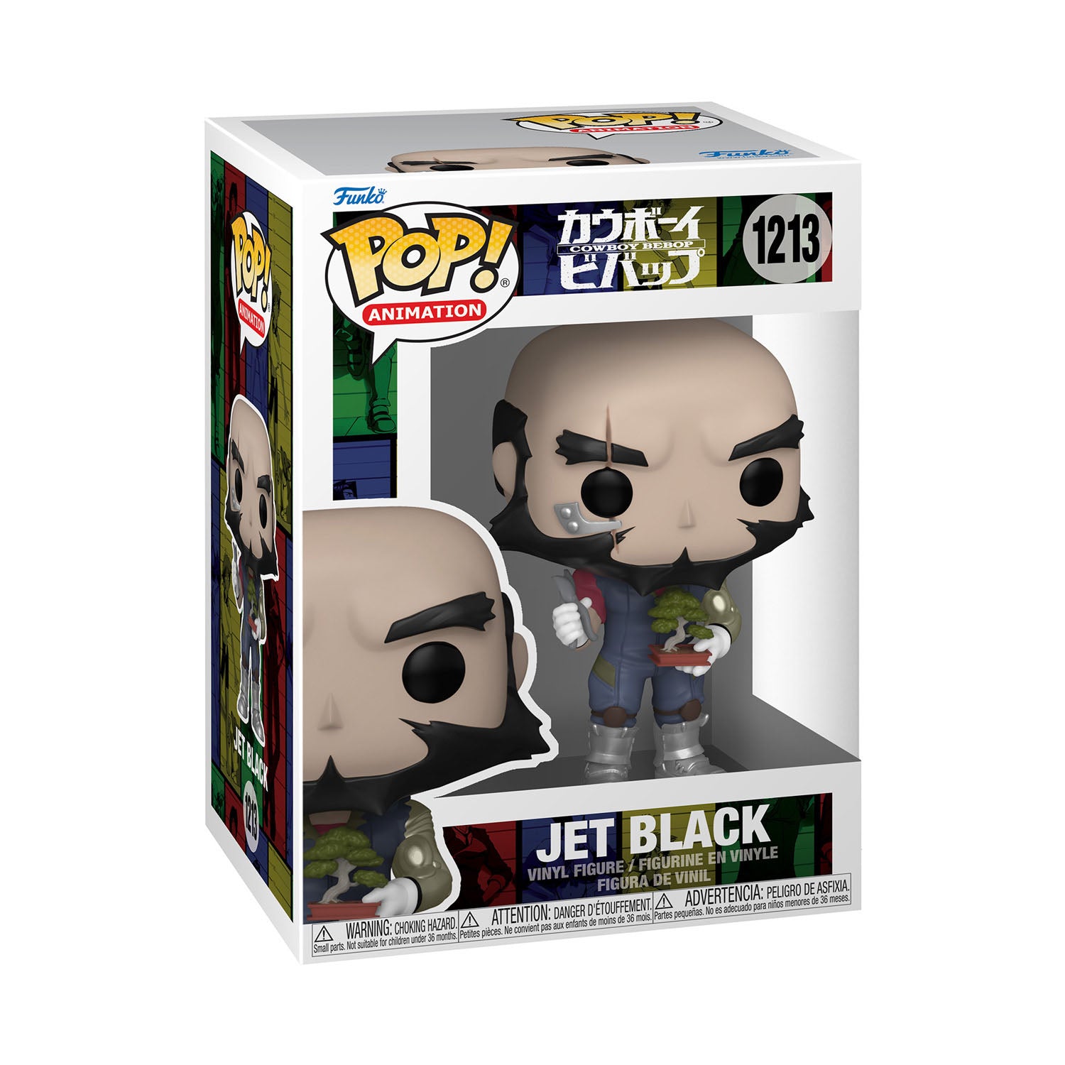 Funko Pop  Jet Black W/Bonsai Cowboy Bebop -1213