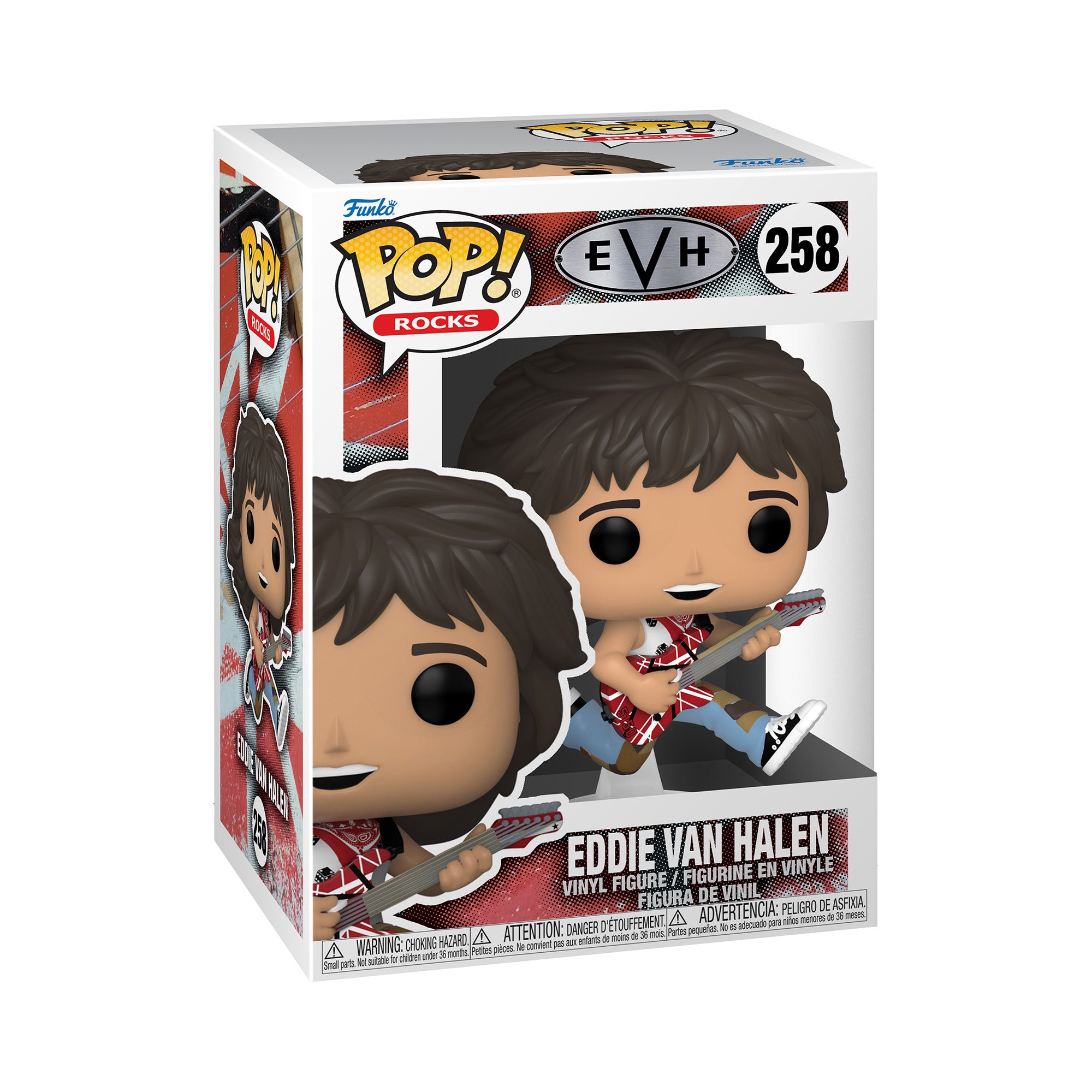 Funko Pop Eddie Van Halen With Guitar - 258