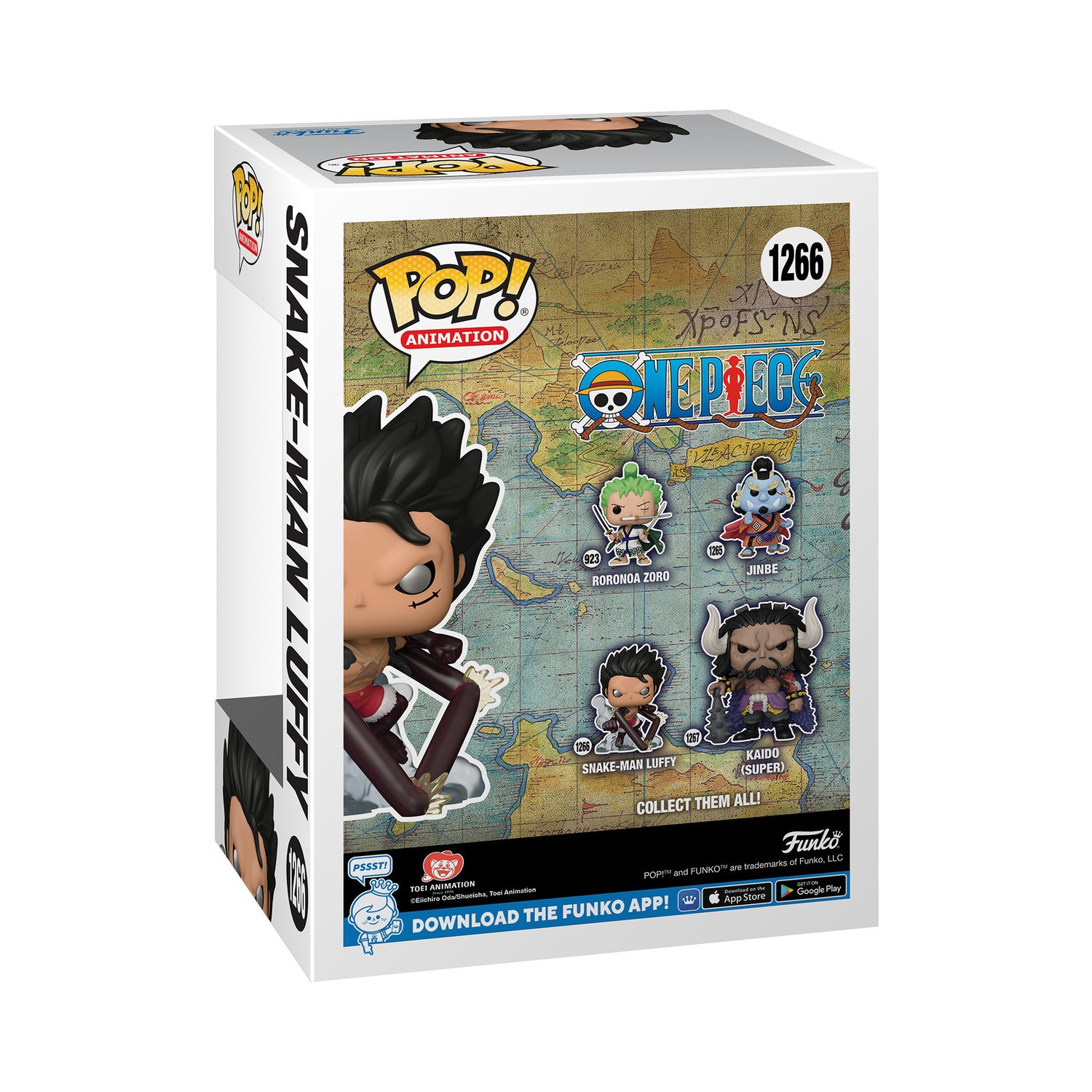 Funko Pop Luffy Snakeman One Piece - 1266