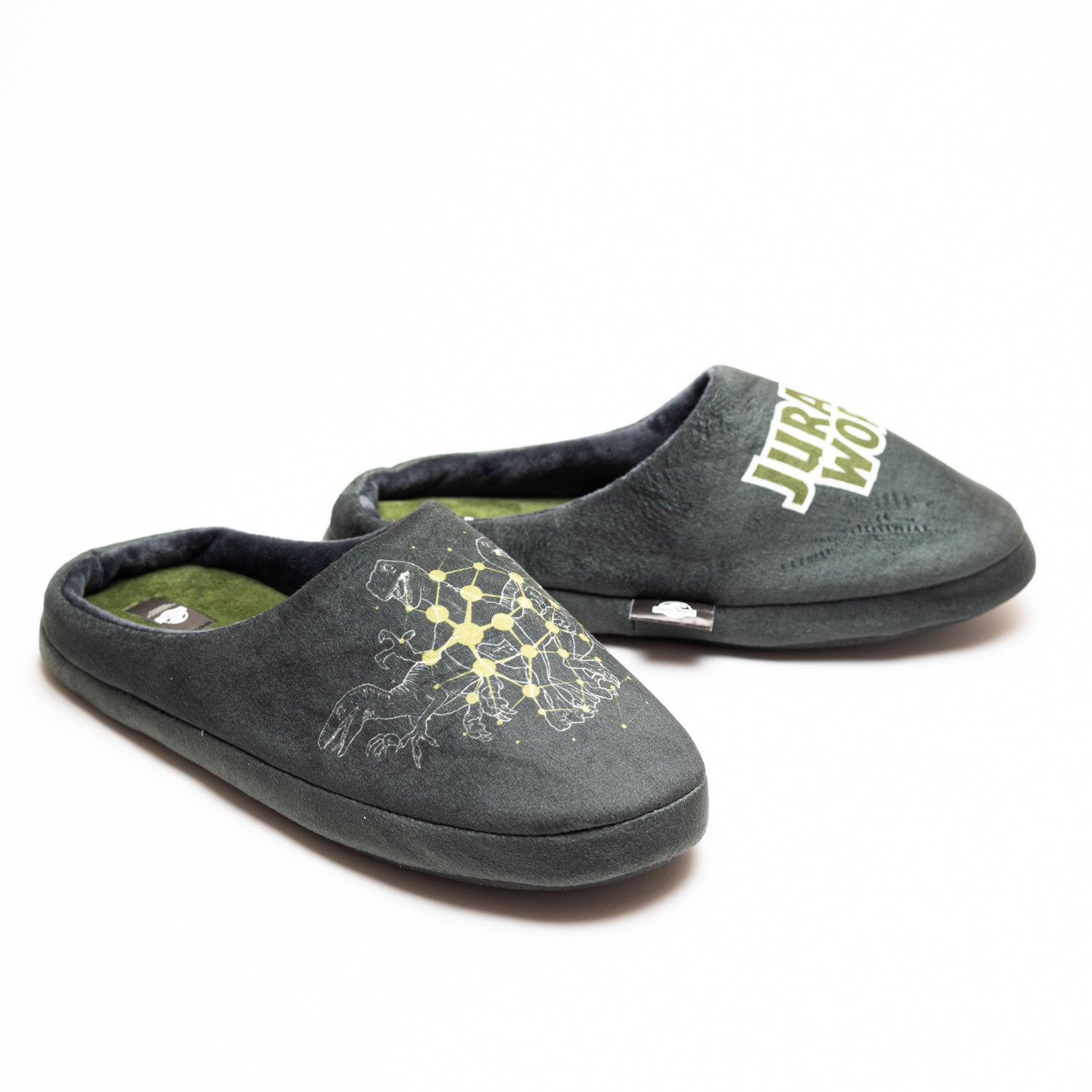 Pantufla Hombre Jurassic World VIntage Verde Jurassic World