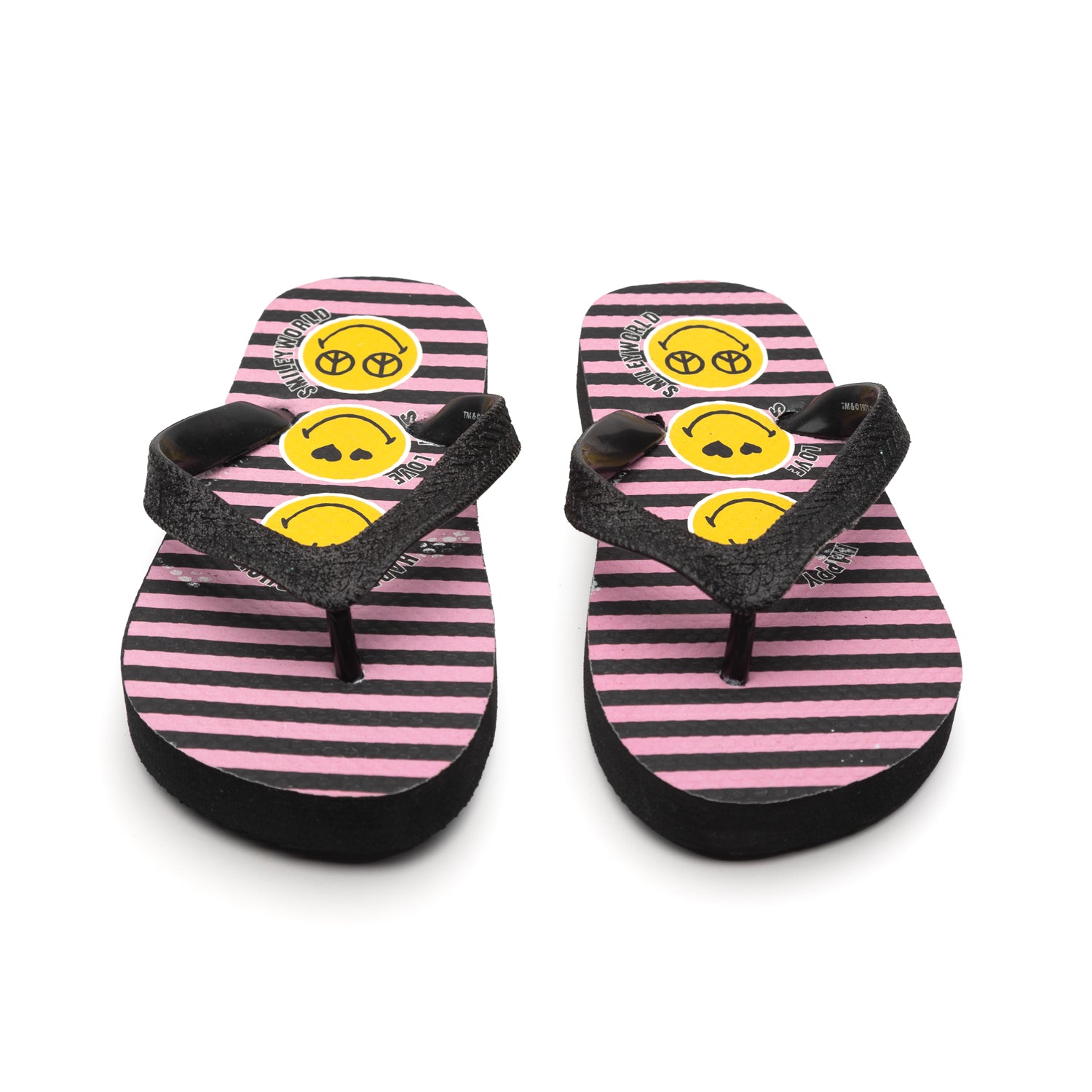 Sandalia Niña Rayas Rosa SmileyWorld ®