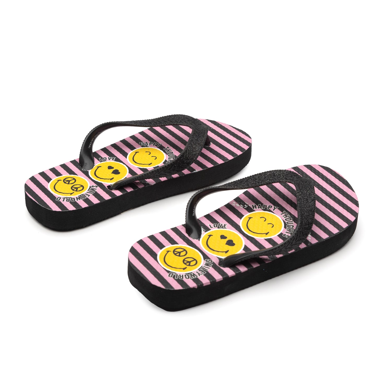 Sandalia Niña Rayas Rosa SmileyWorld ®