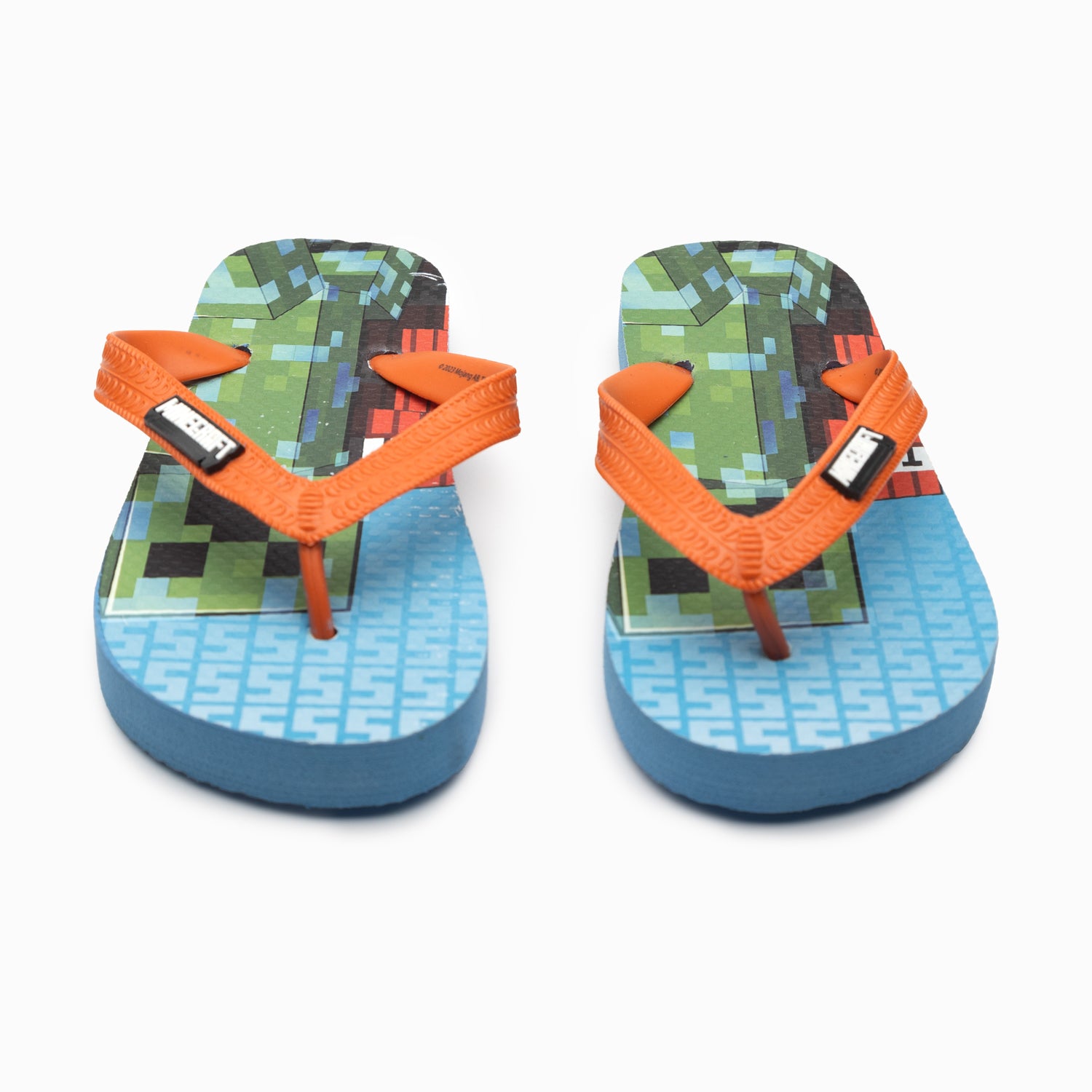 Sandalia Niño Robot Celeste Minecraft