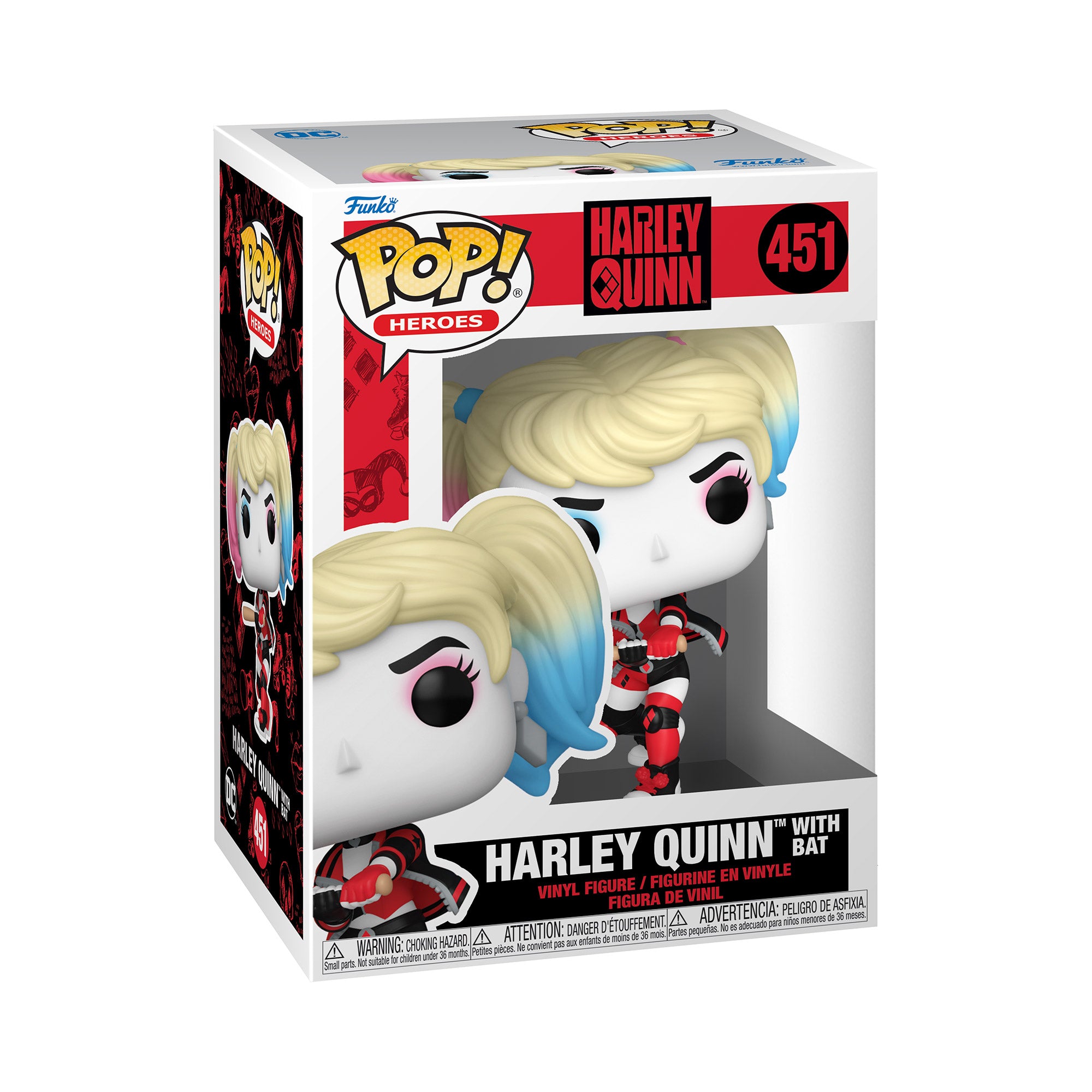 Funko Pop Harley Quinn con bate - 451
