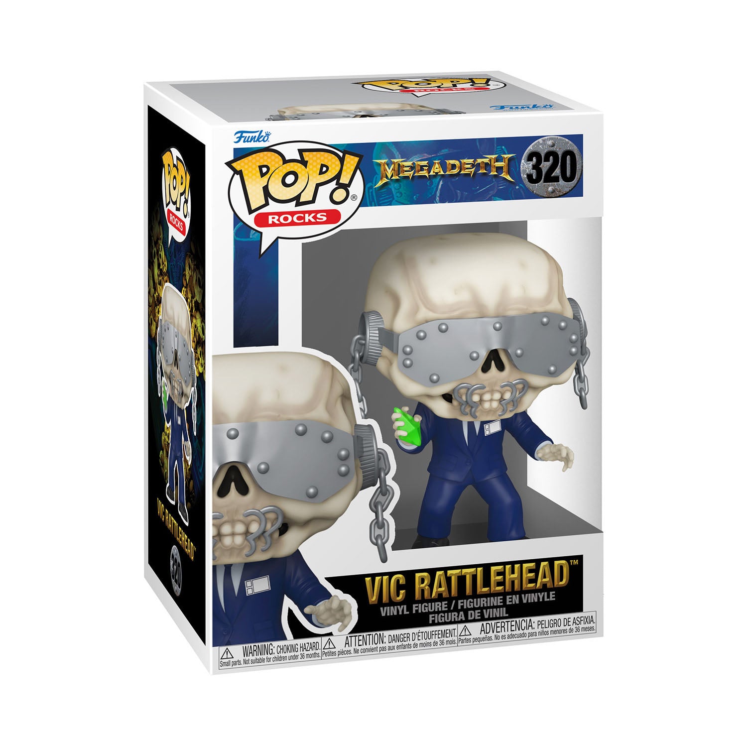 Funko Pop Vic Rattlehead Megadeth - 320
