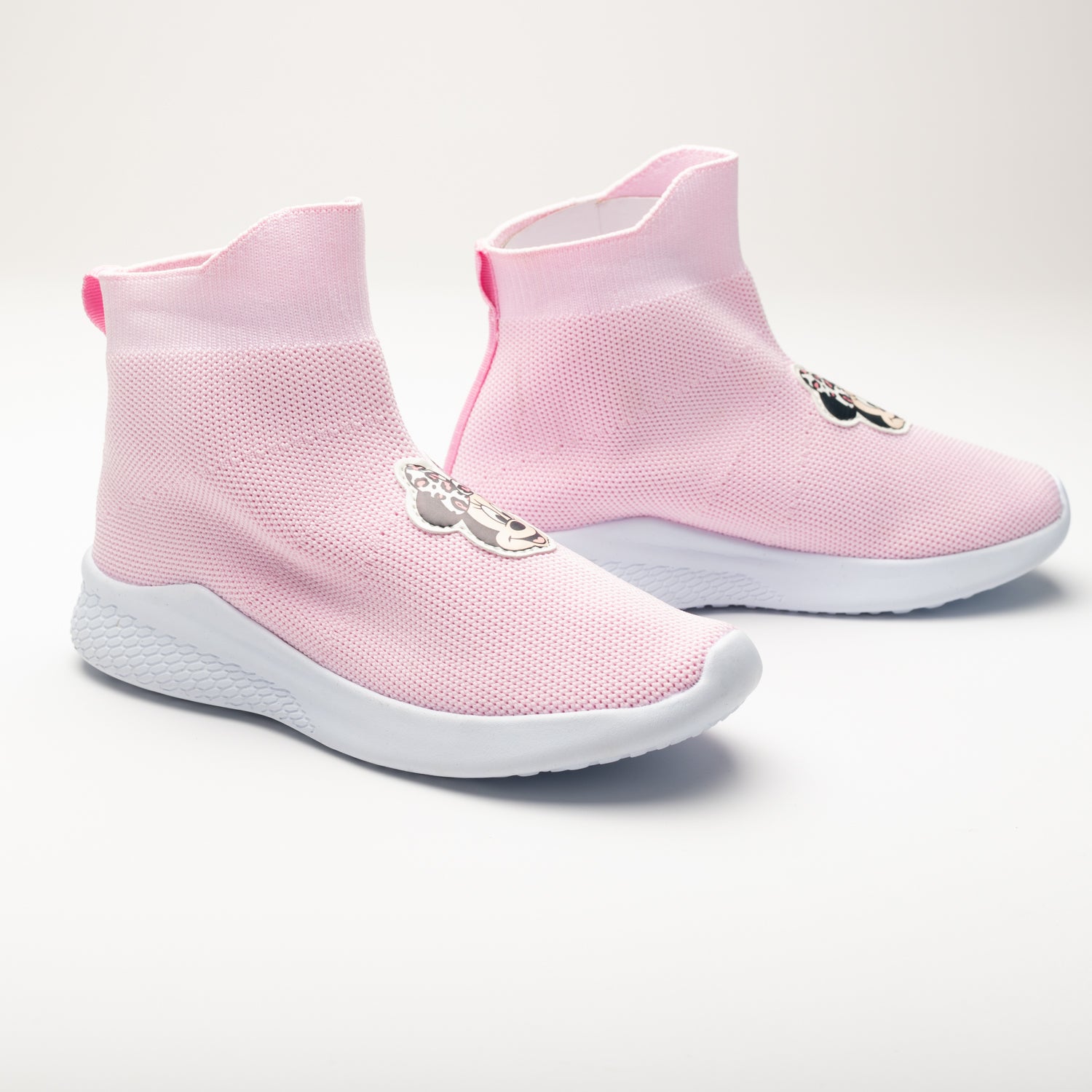 Zapatillas Niña Minnie Head Rosado Disney