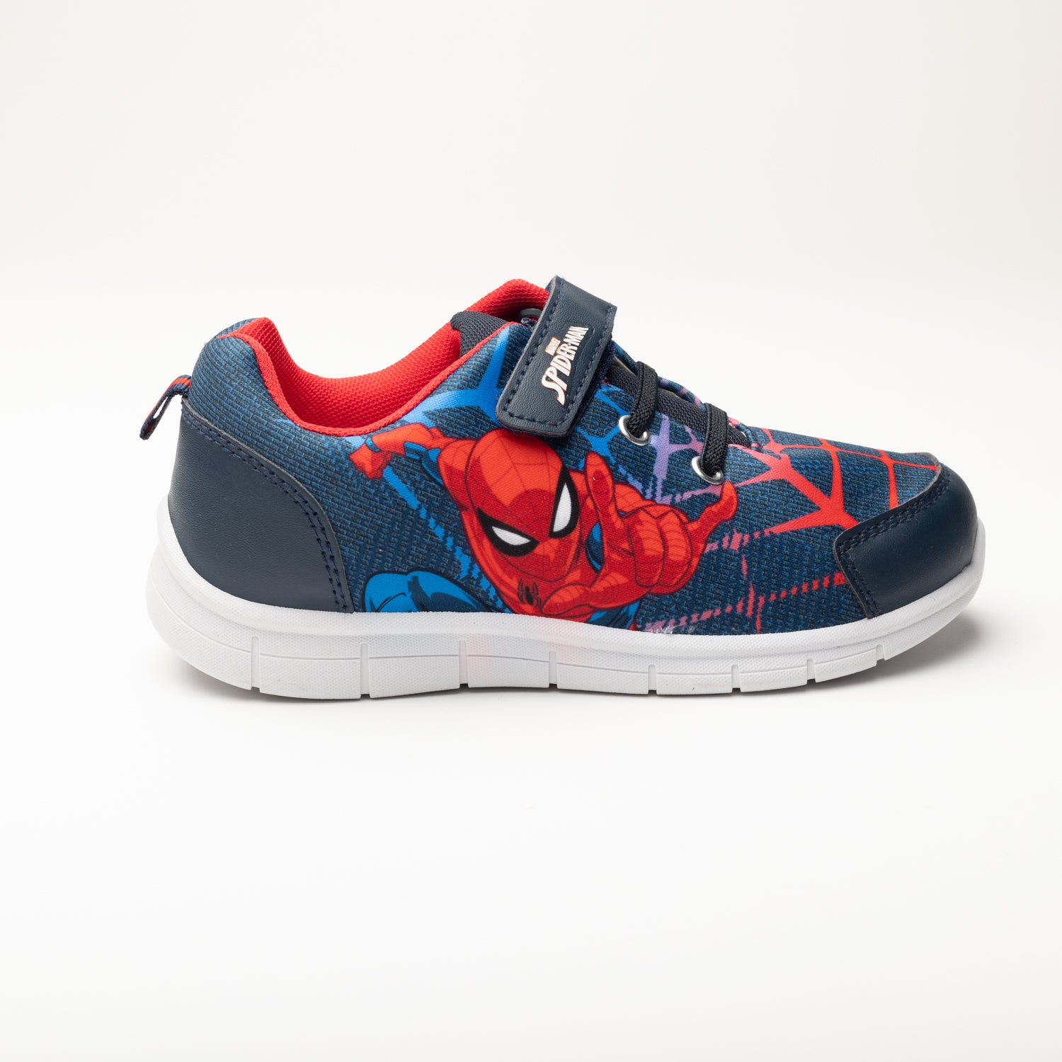Zapatilla Niño Spiderman Face Azul Marvel