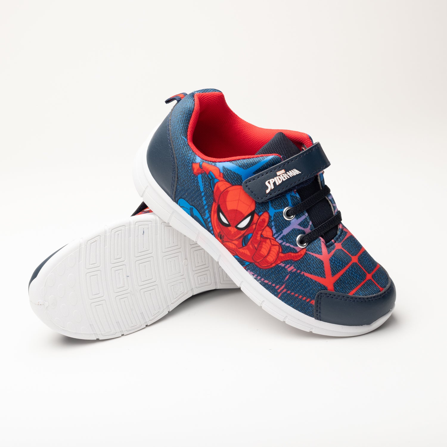 Zapatilla Niño Spiderman Face Azul Marvel