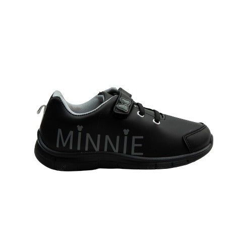 Zapatillas Niña Nombre Negro Minnie Disney