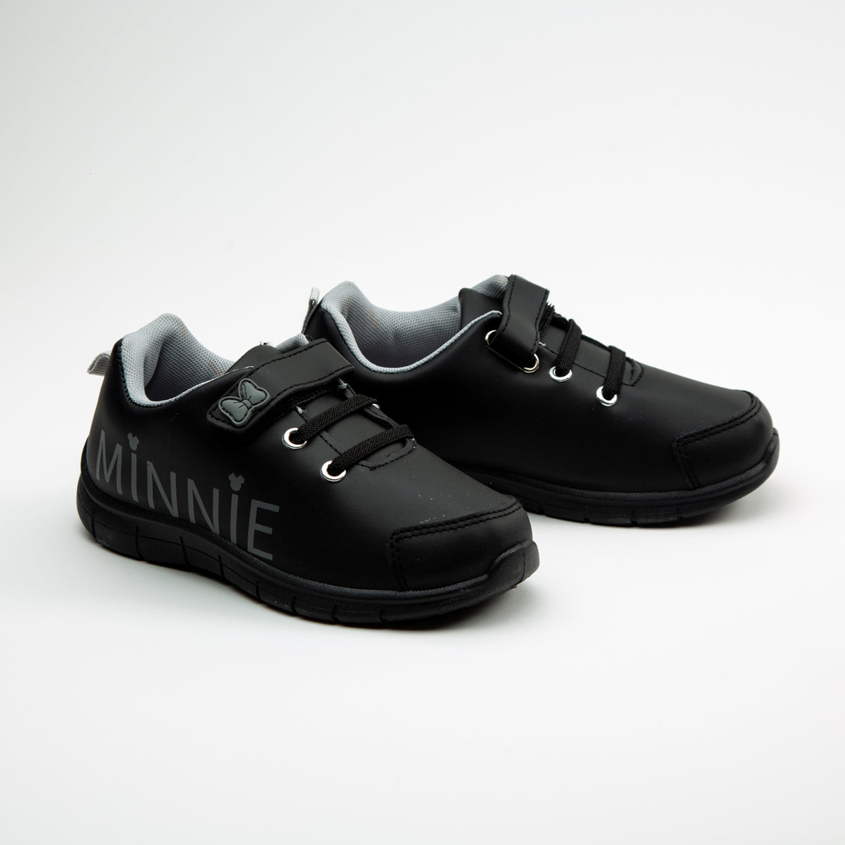 Zapatillas Niña Nombre Negro Minnie Disney