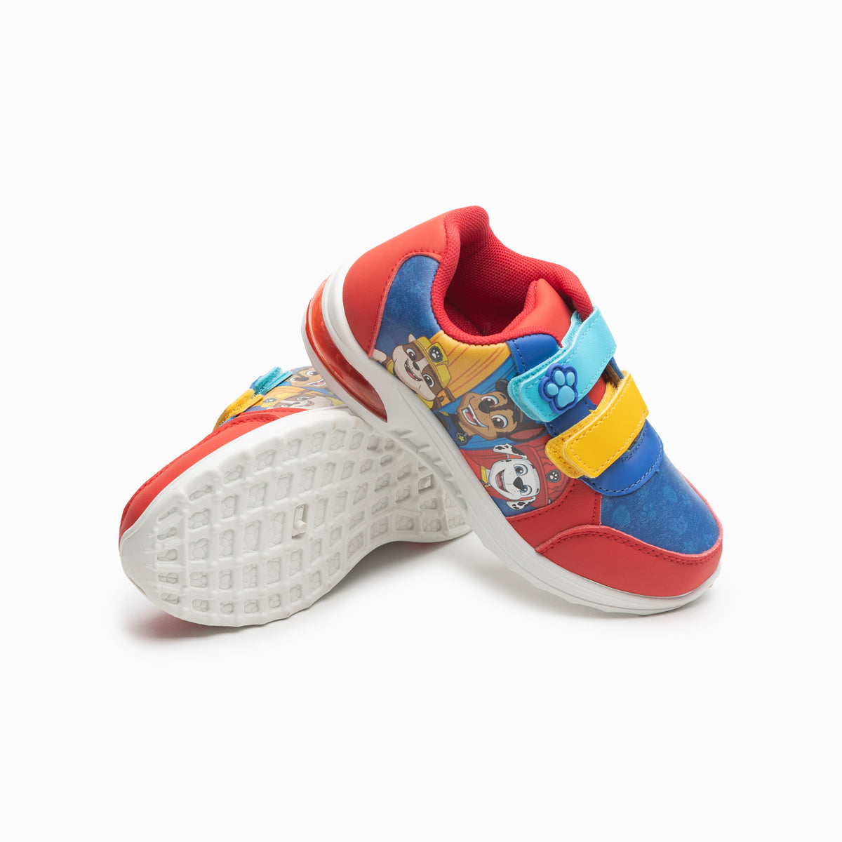 Zapatillas Luces Niño Paw Patrol Tres Personas Rojo Paw Patrol