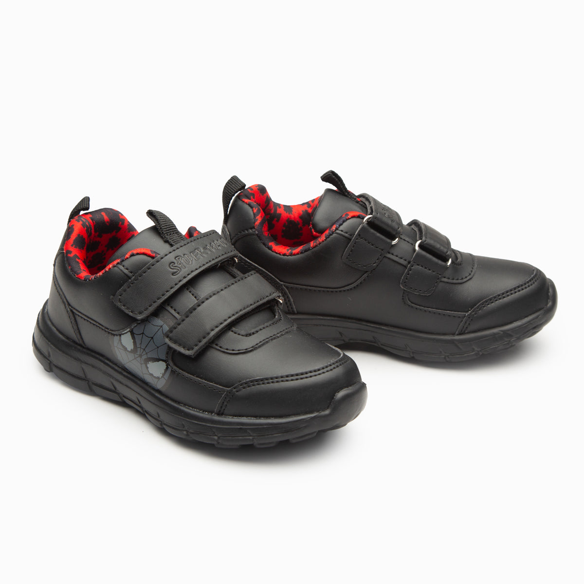 Zapatillas Niño Black Spiderman Negra Marvel