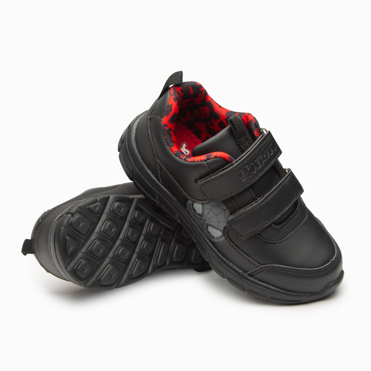 Zapatillas Niño Black Spiderman Negra Marvel