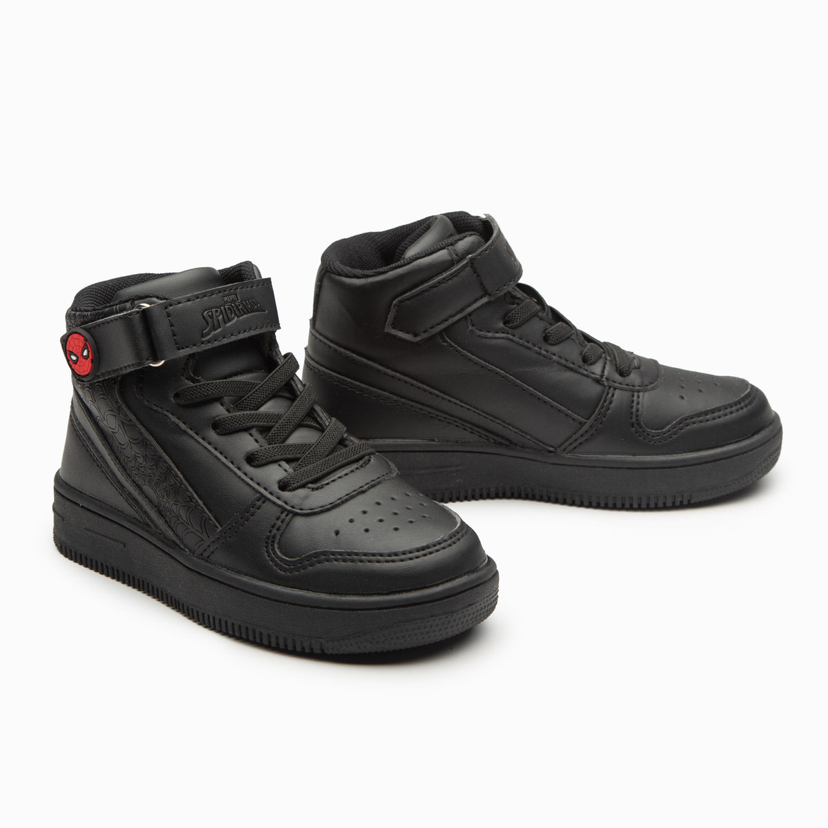 Zapatillas Niño Telaraña Spiderman Negra Marvel