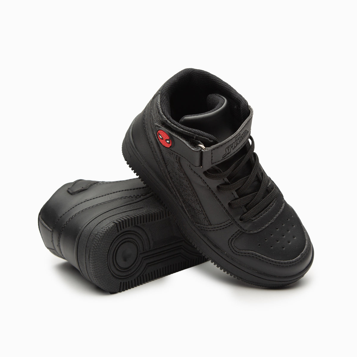 Zapatillas Niño Telaraña Spiderman Negra Marvel