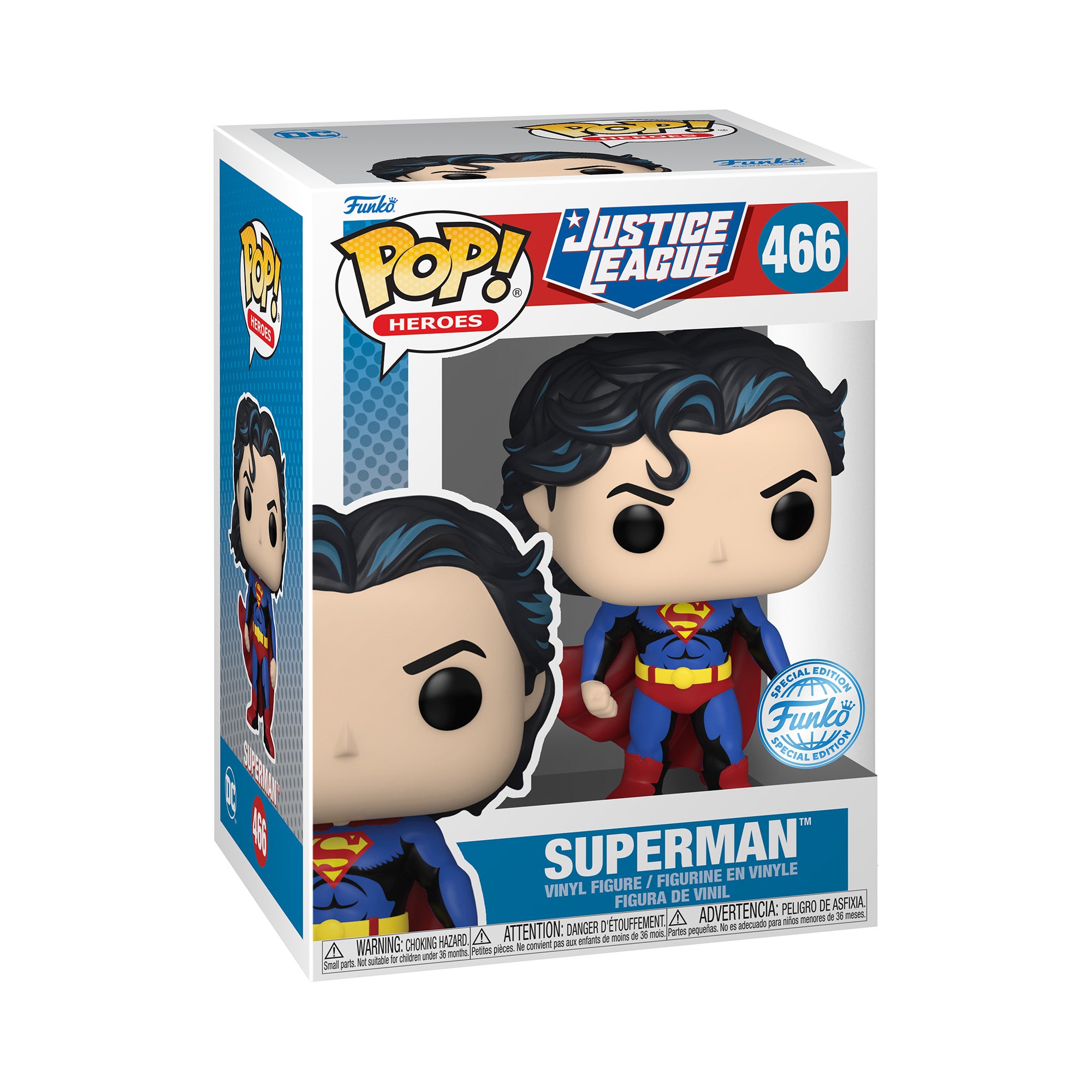 Funko Pop Superman Liga de la Justicia Dc Comics - 466