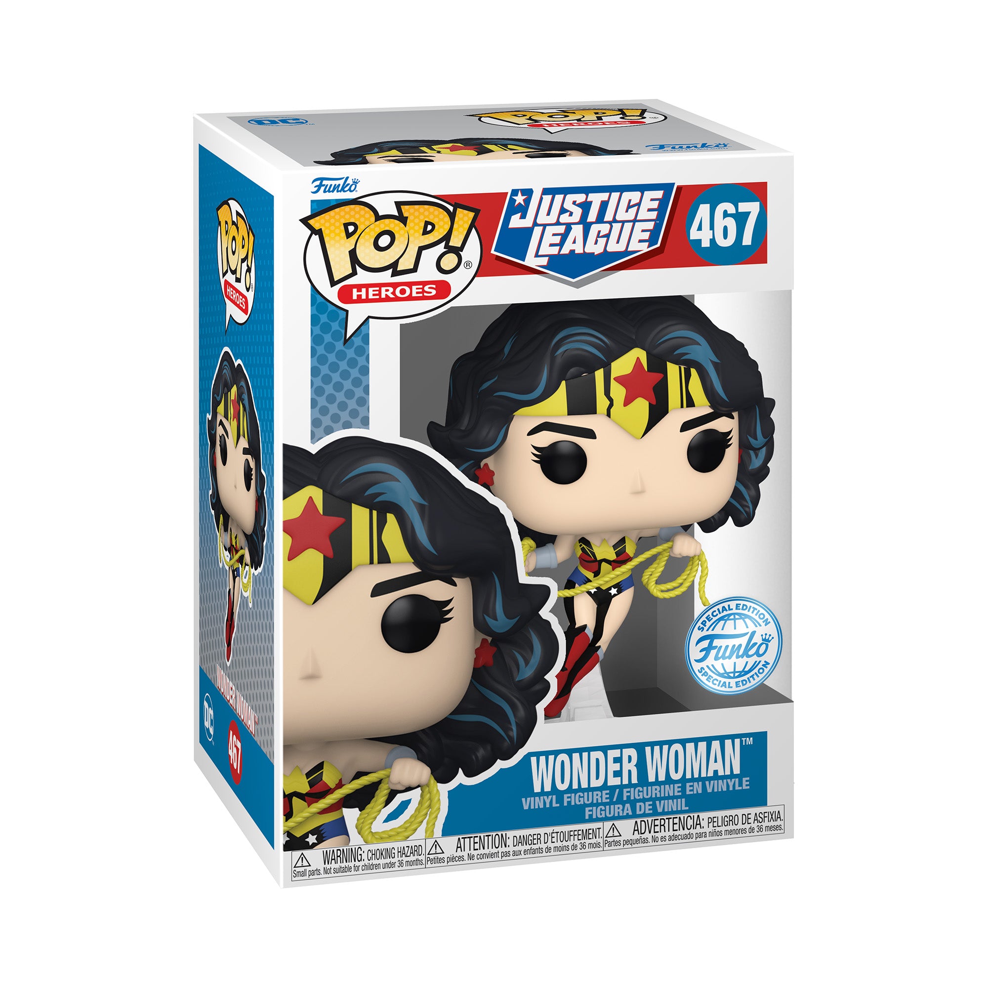 Funko Pop Liga de la Justicia Mujer Maravilla - 467
