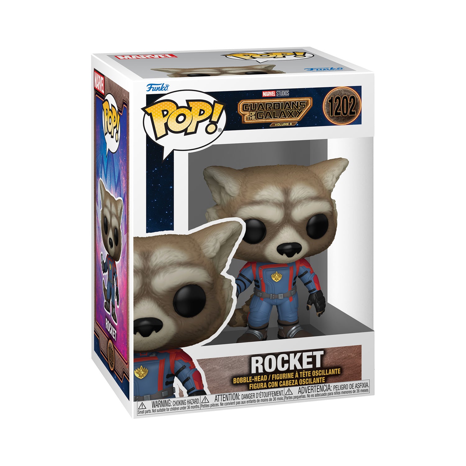 Funko Pop Rocket Marvel - 1202