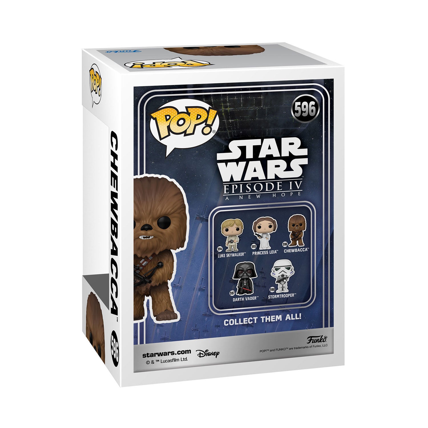 Funko Pop Chewbacca Star Wars - 596