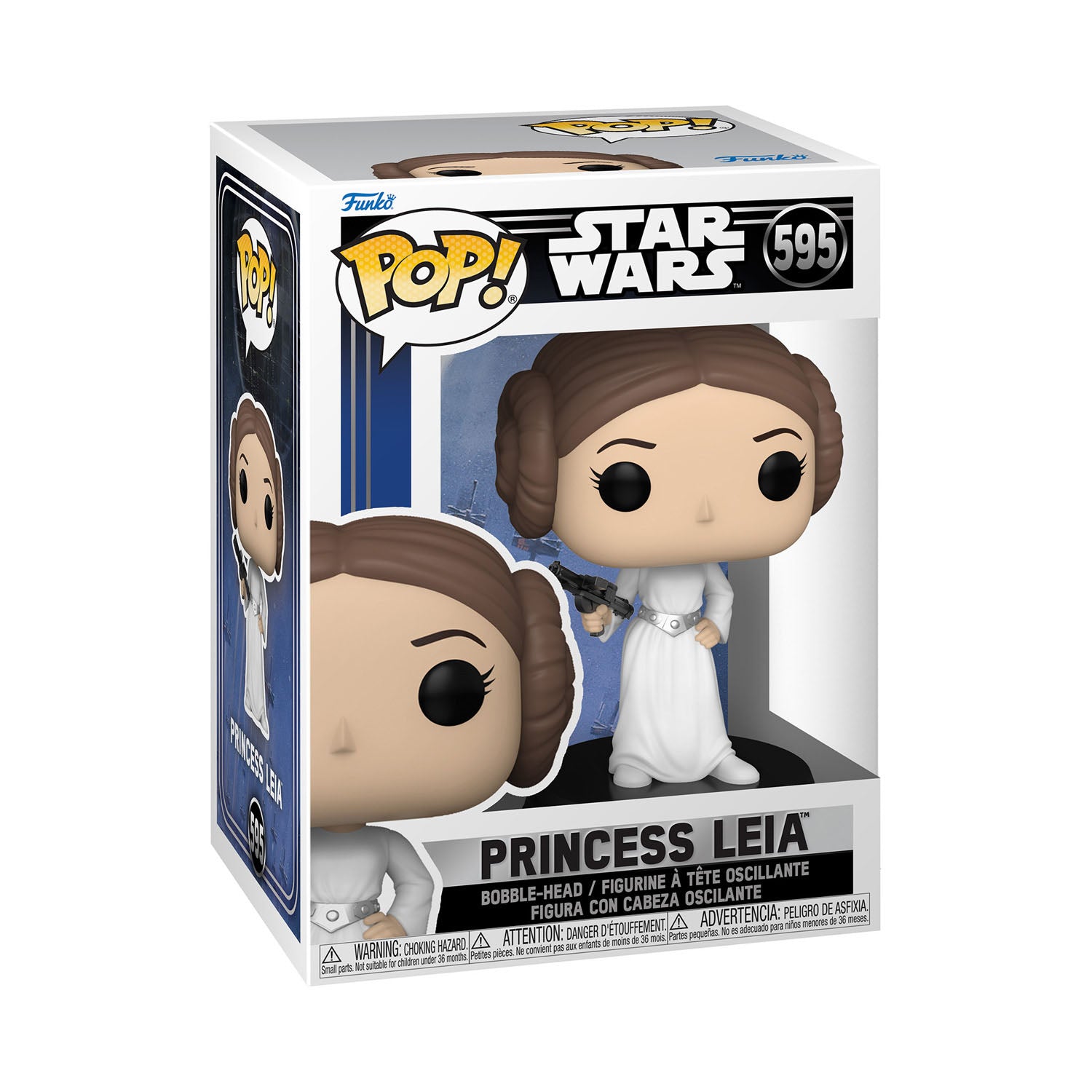 Funko Pop Princesa Leia Star Wars - 595