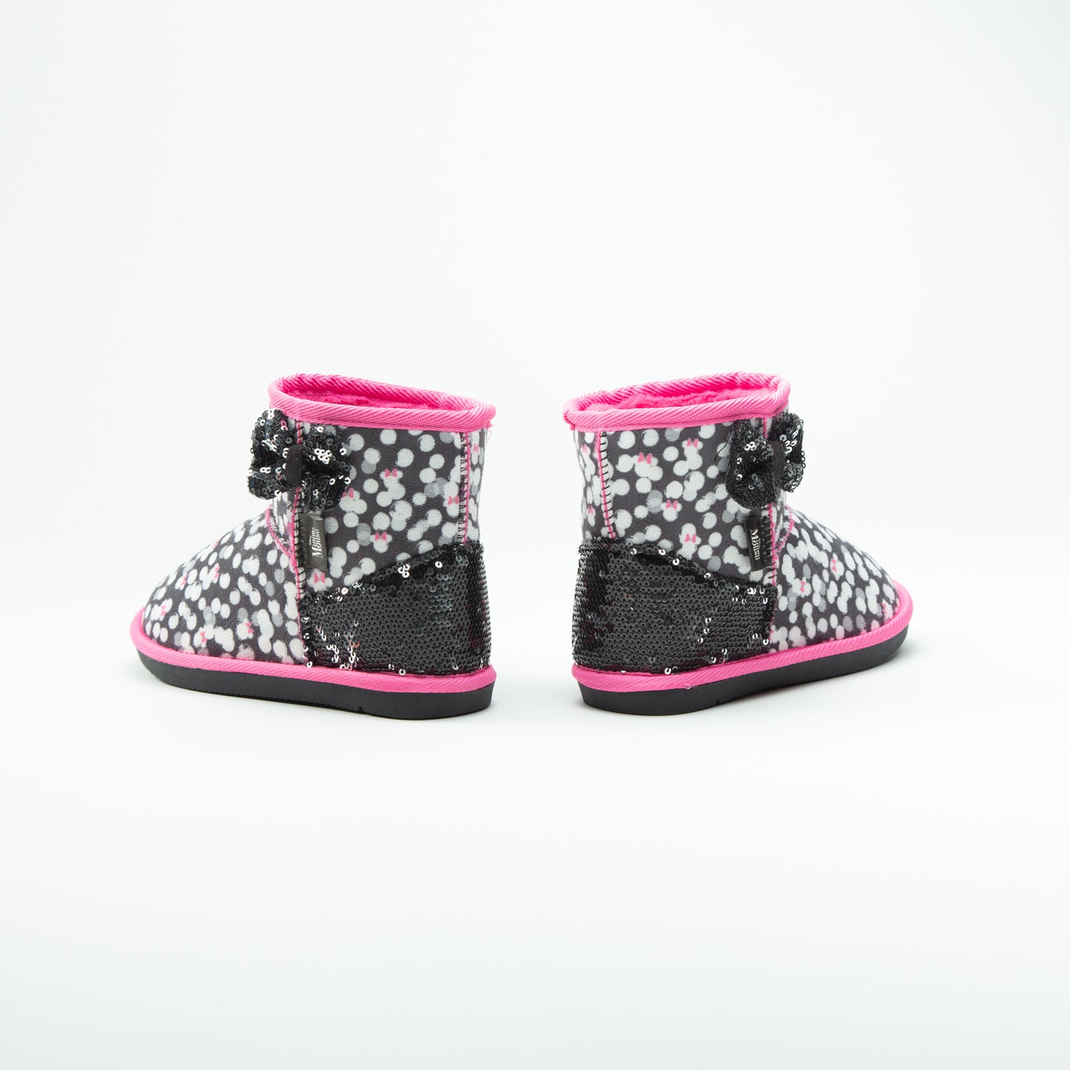 Bota Chiporro Niña Minnie Painted Negro Disney