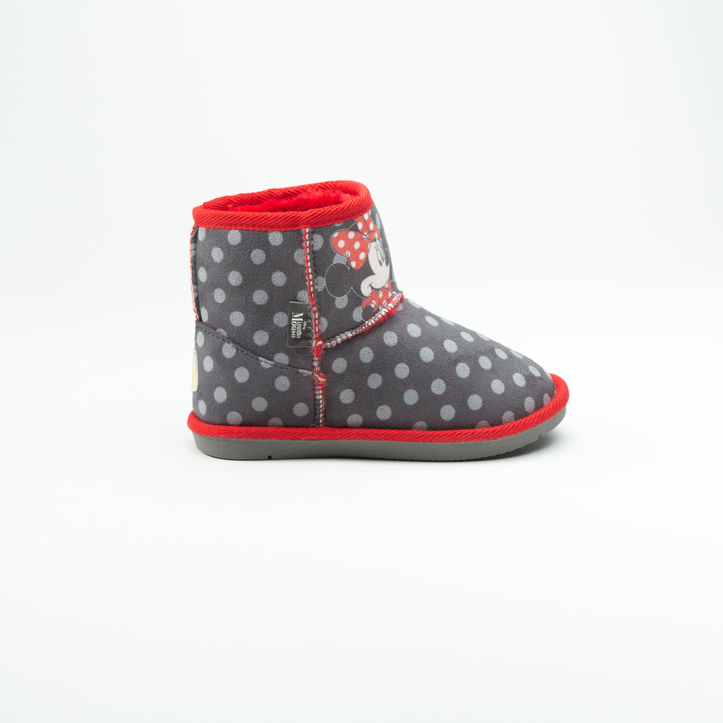 Bota Chiporro Niña Minnie Vestido Rojo Disney