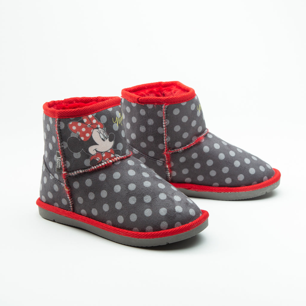 Bota Chiporro Niña Minnie Vestido Rojo Disney