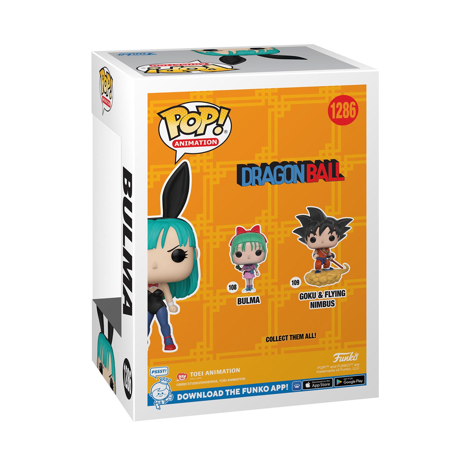 Funko Pop Bulma Dragon Ball Z  - 1286