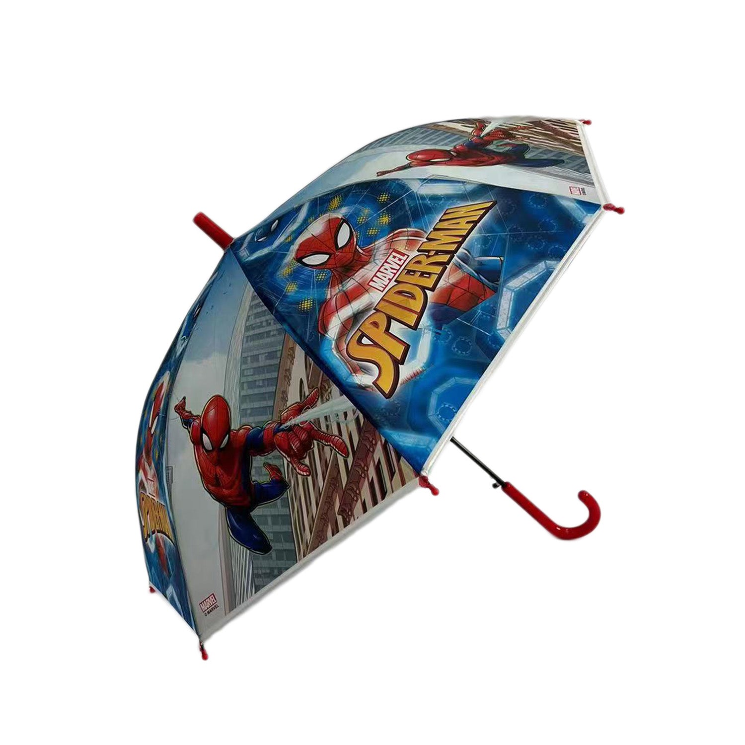 Paraguas Infantil Celeste Spiderman Marvel