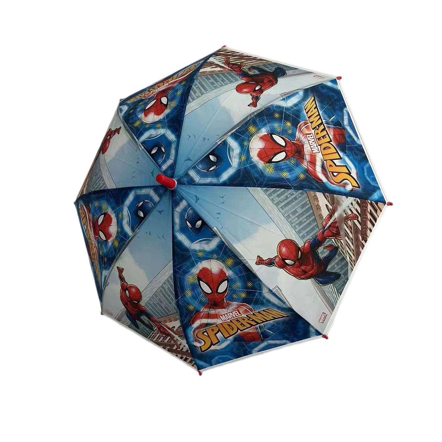 Paraguas Infantil Celeste Spiderman Marvel