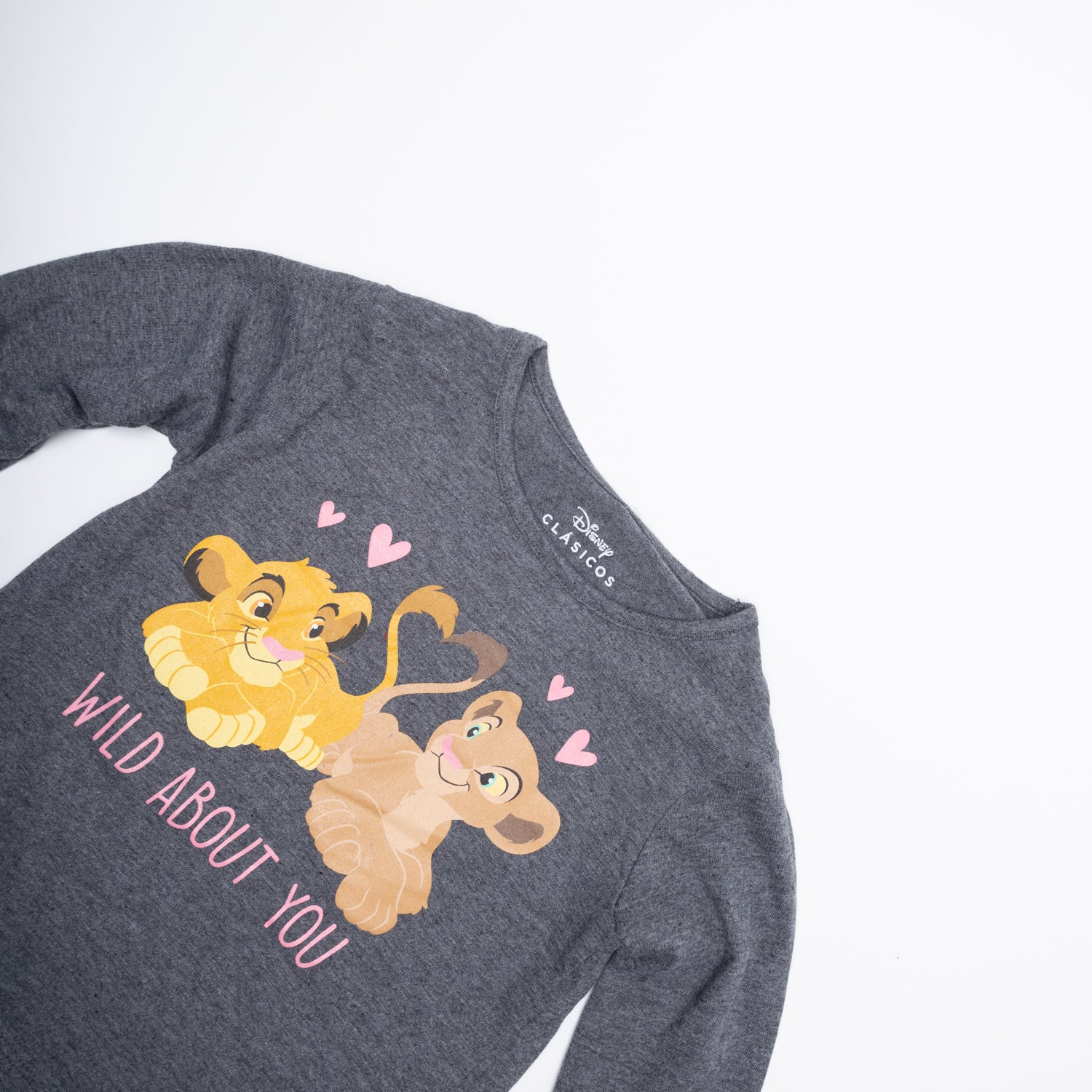 Conjunto Niña Rey León Wild about Gris Disney