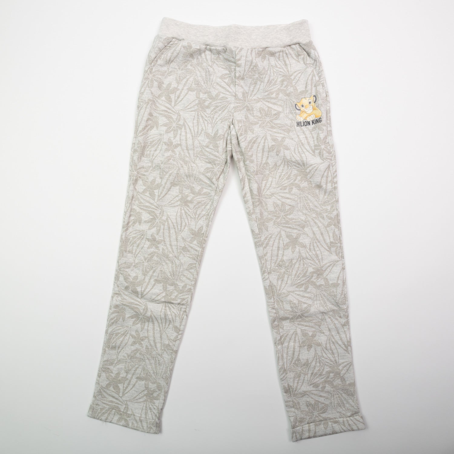 Pantalon de Buzo Niña Rey León Travieso Gris Disney