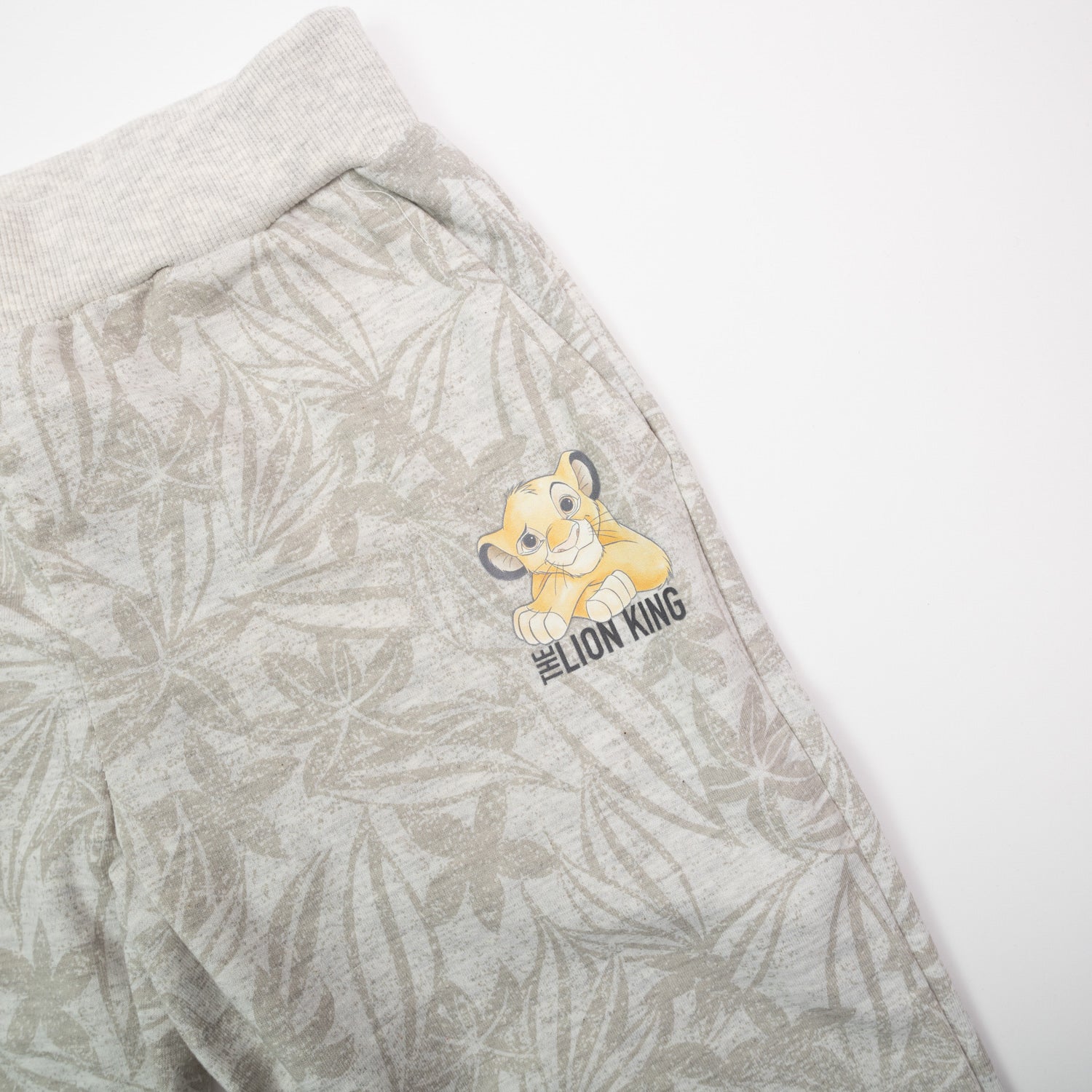 Pantalon de Buzo Niña Rey León Travieso Gris Disney
