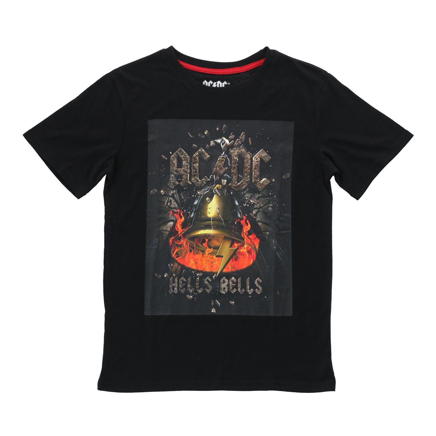 Polera Niño Negra Hells Bells AC/DC - Poleras Chile | The Brands Club cl