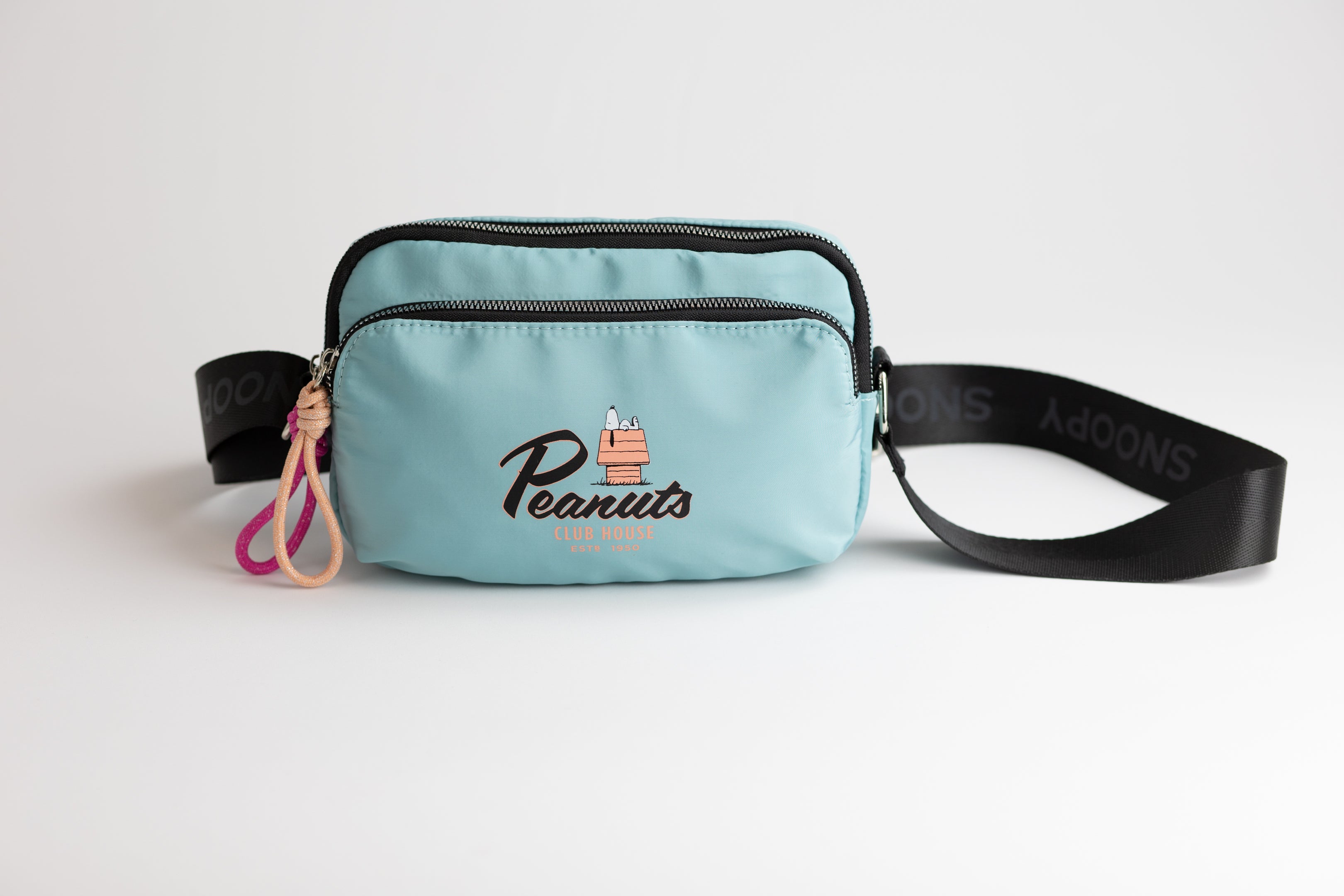 Cartera Mujer Casa Gris Snoopy