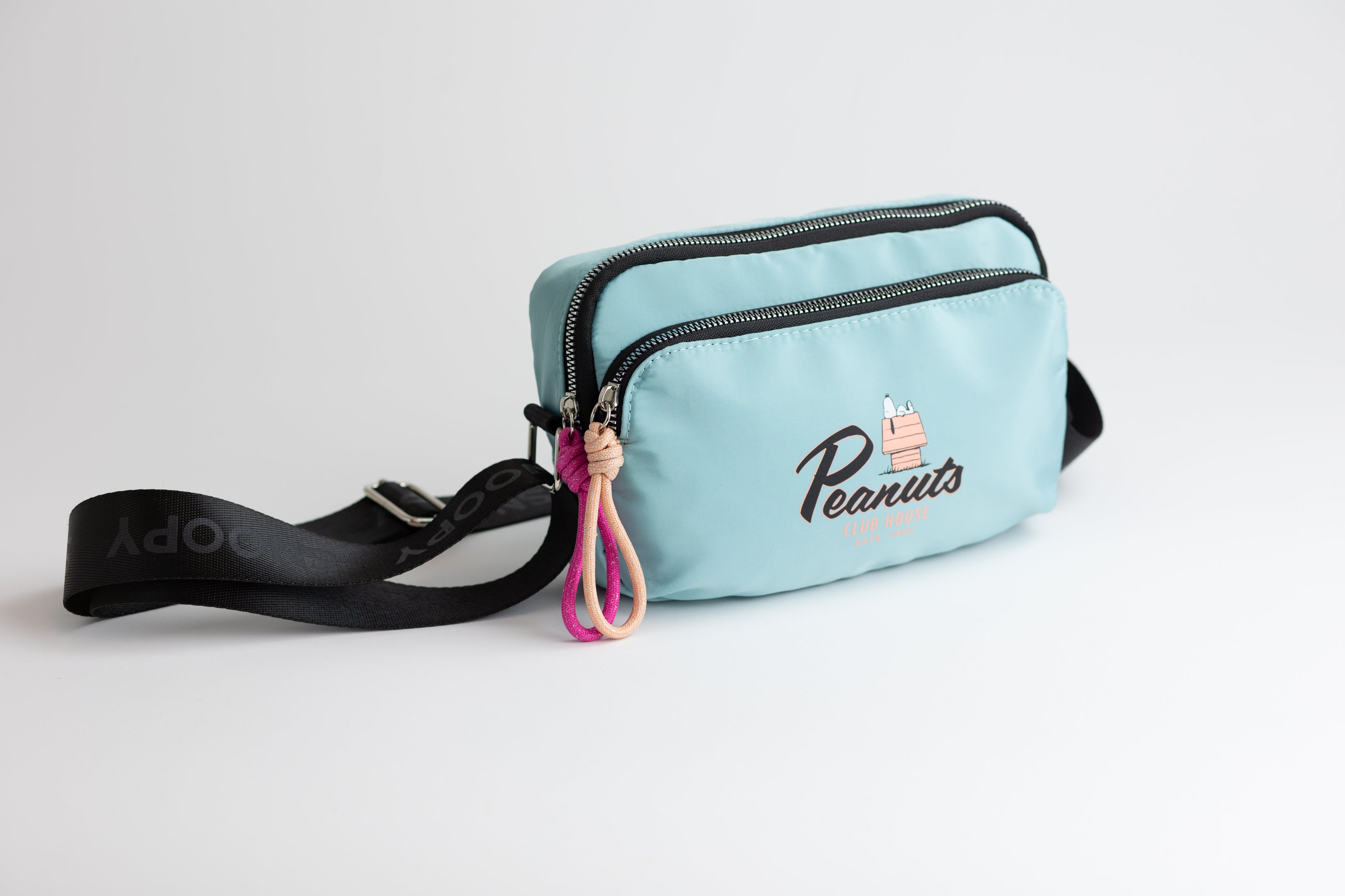 Cartera Mujer Casa Gris Snoopy