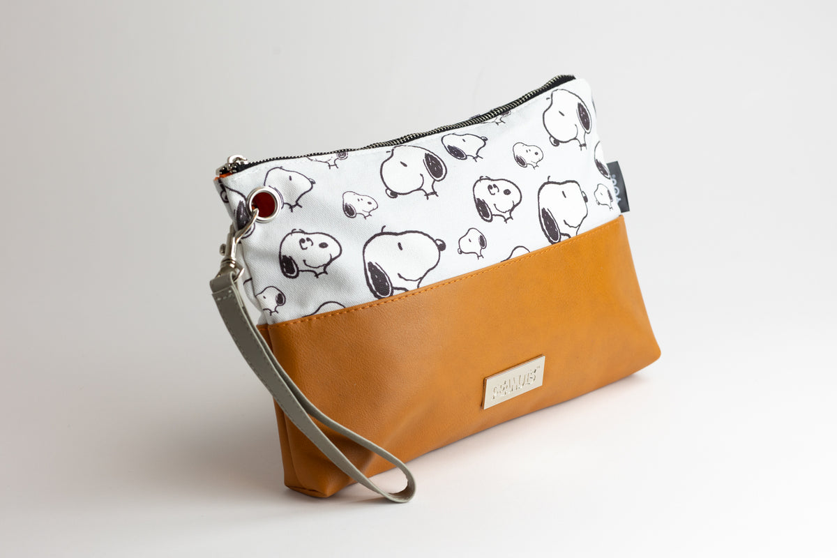 Cosmetiquero Mujer Rostro Cafe Snoopy