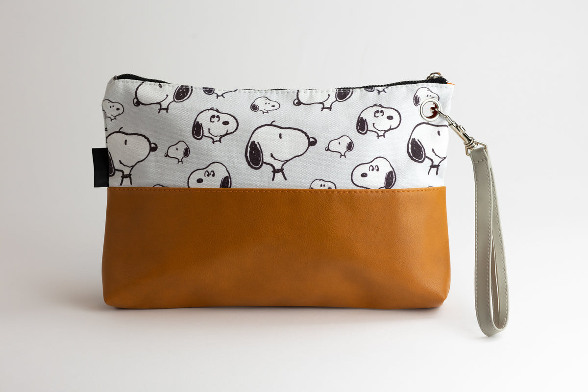 Cosmetiquero Mujer Rostro Cafe Snoopy